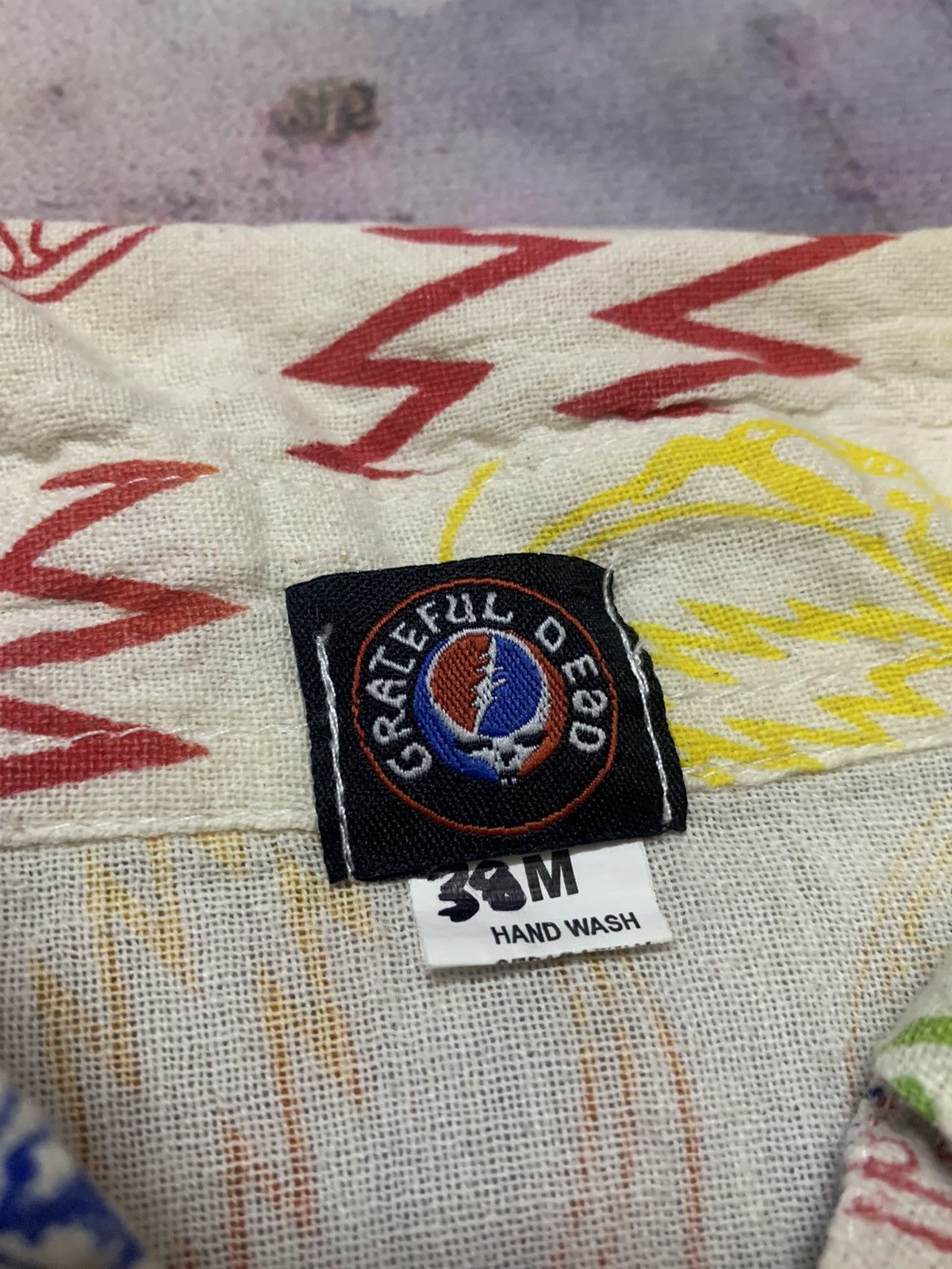 Band Tees Grateful Dead Linen Hawaiian Shirt Size US M / EU 48-50 / 2 - 5 Thumbnail
