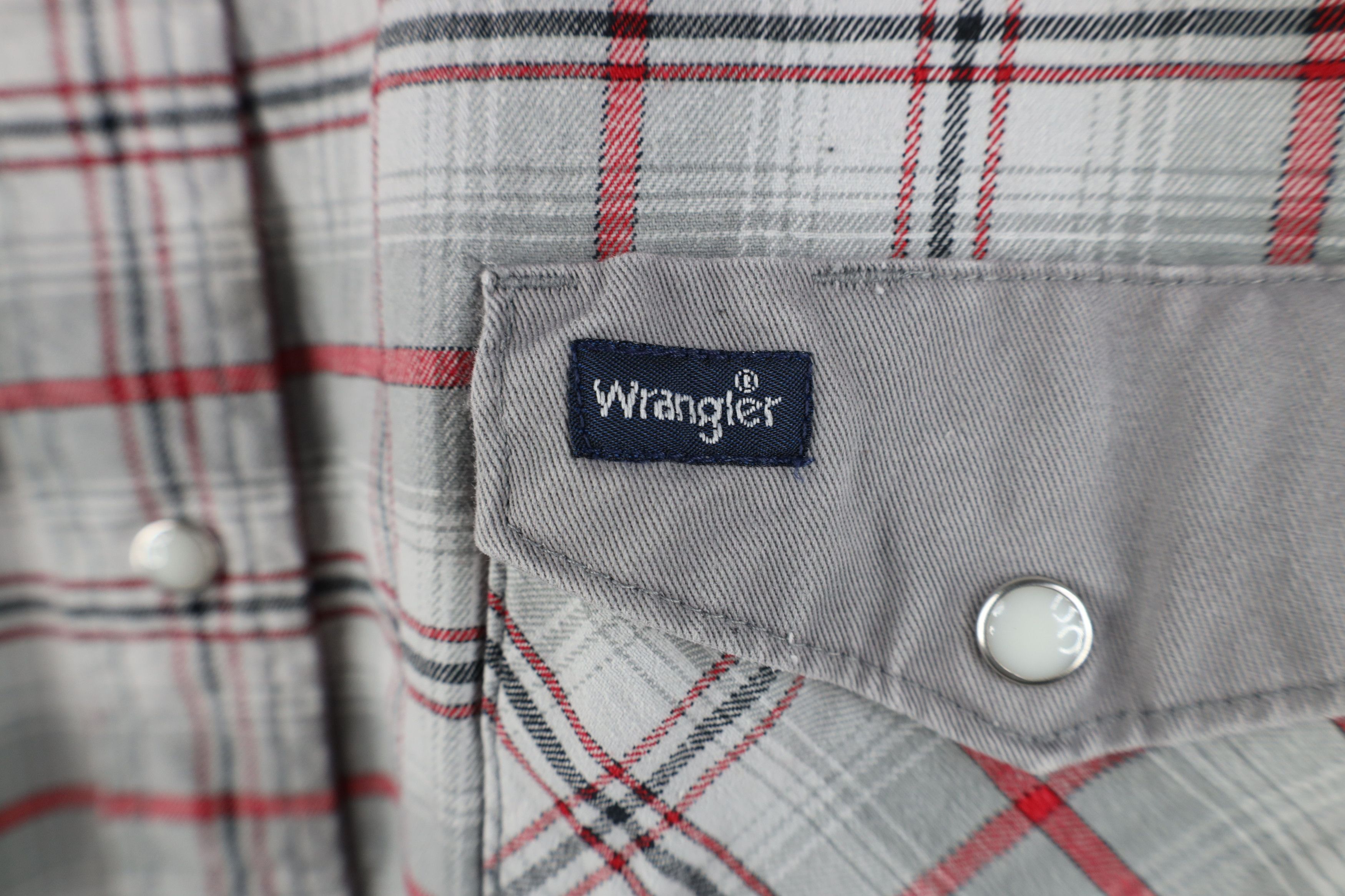 Wrangler Vintage 90s Wrangler Western Rodeo Cowboy Button Shirt Plaid Size US XXL / EU 58 / 5 - 4 Thumbnail