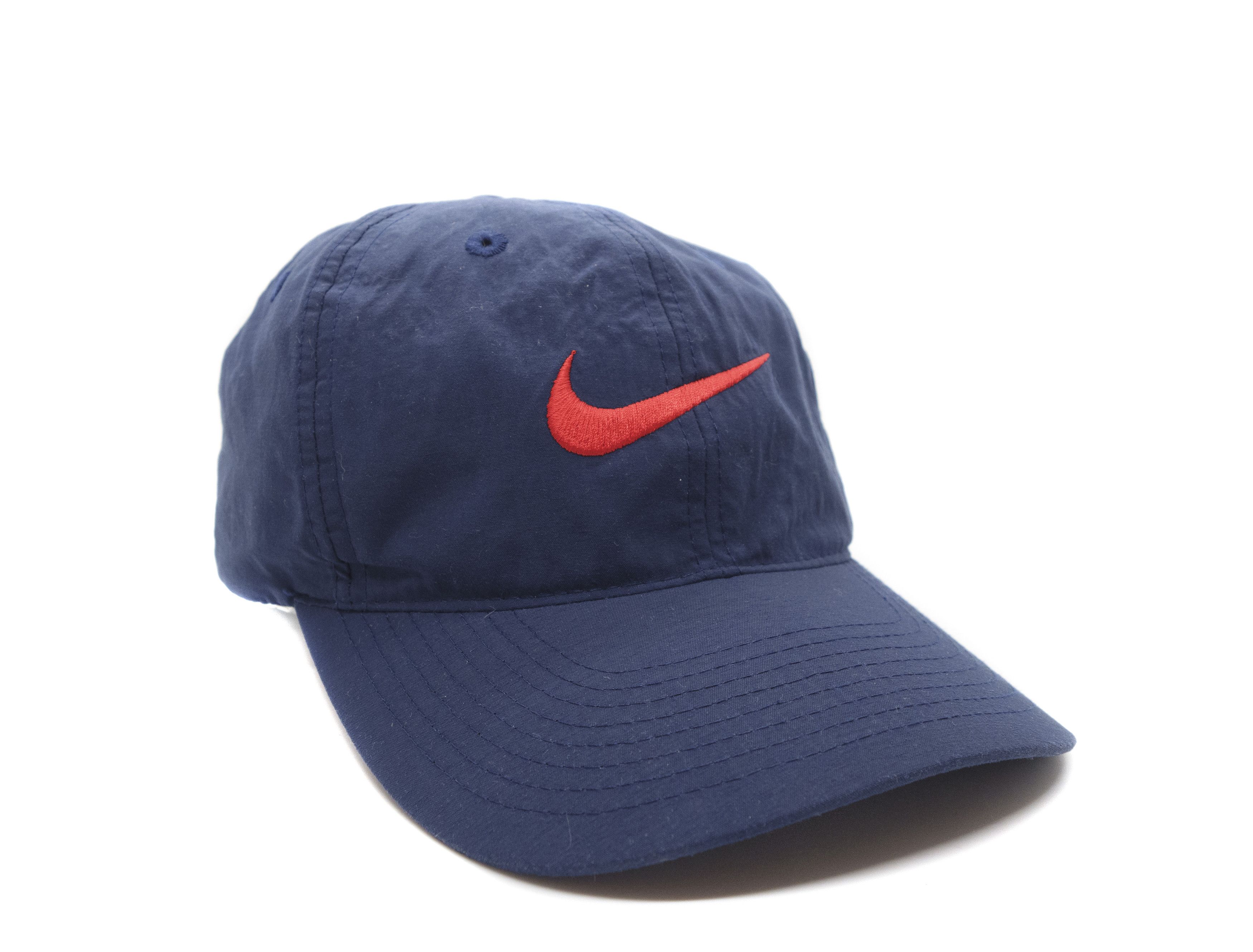 Nike 90S Big Swoosh Nylon Cap Size ONE SIZE - 1 Thumbnail