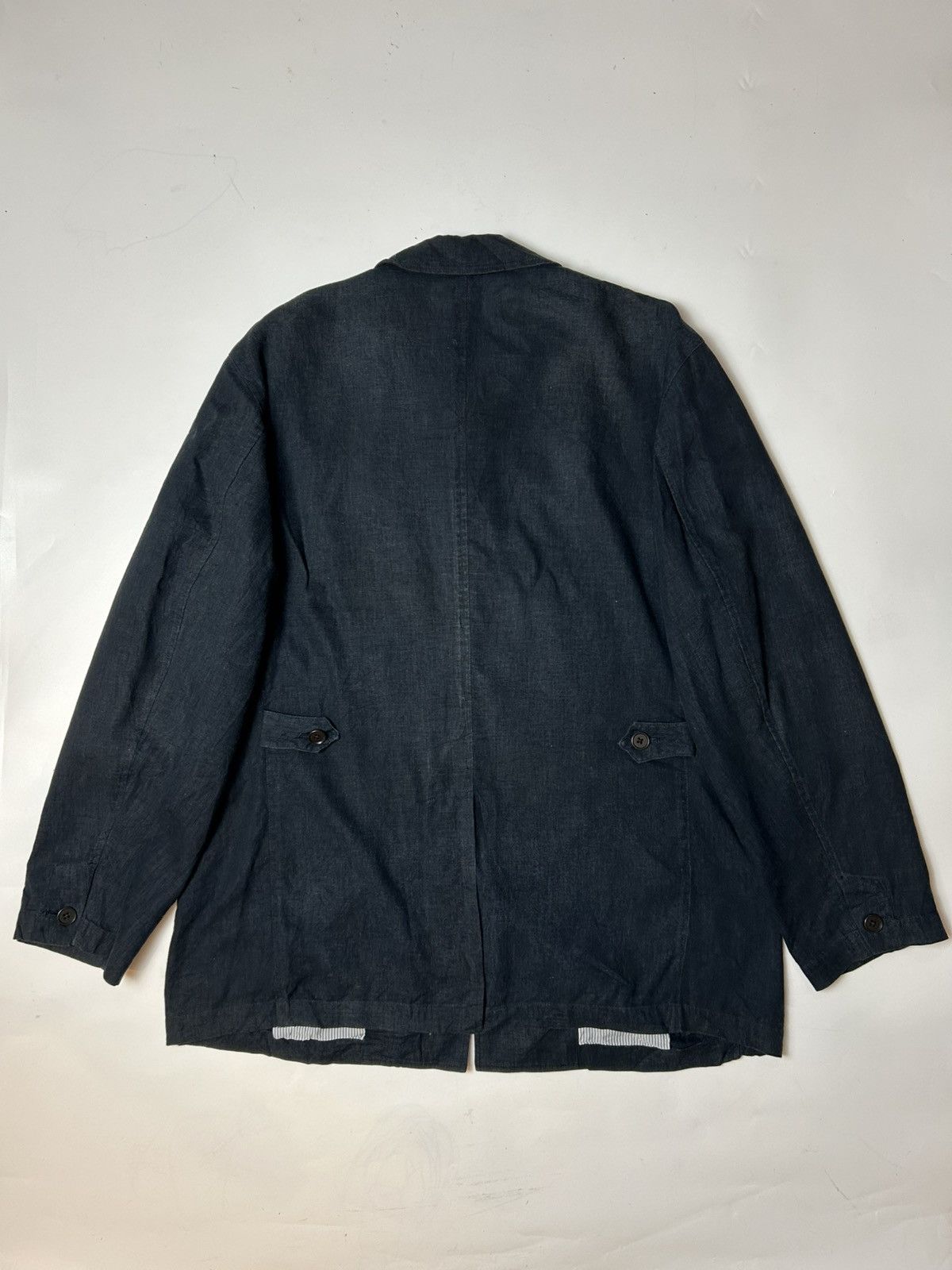 Designer × Japanese Brand × Kansai Yamamoto KANSAIMAN COLLECTION WORK BUTTON JACKET Size US XL / EU 56 / 4 - 3 Thumbnail