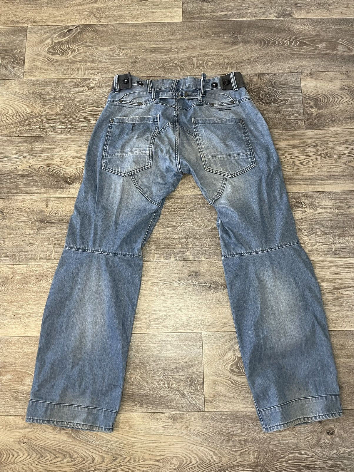 G-Star × Vintage G-star jeans big logo cargo pants Size US 32 / EU 48 - 9 Thumbnail
