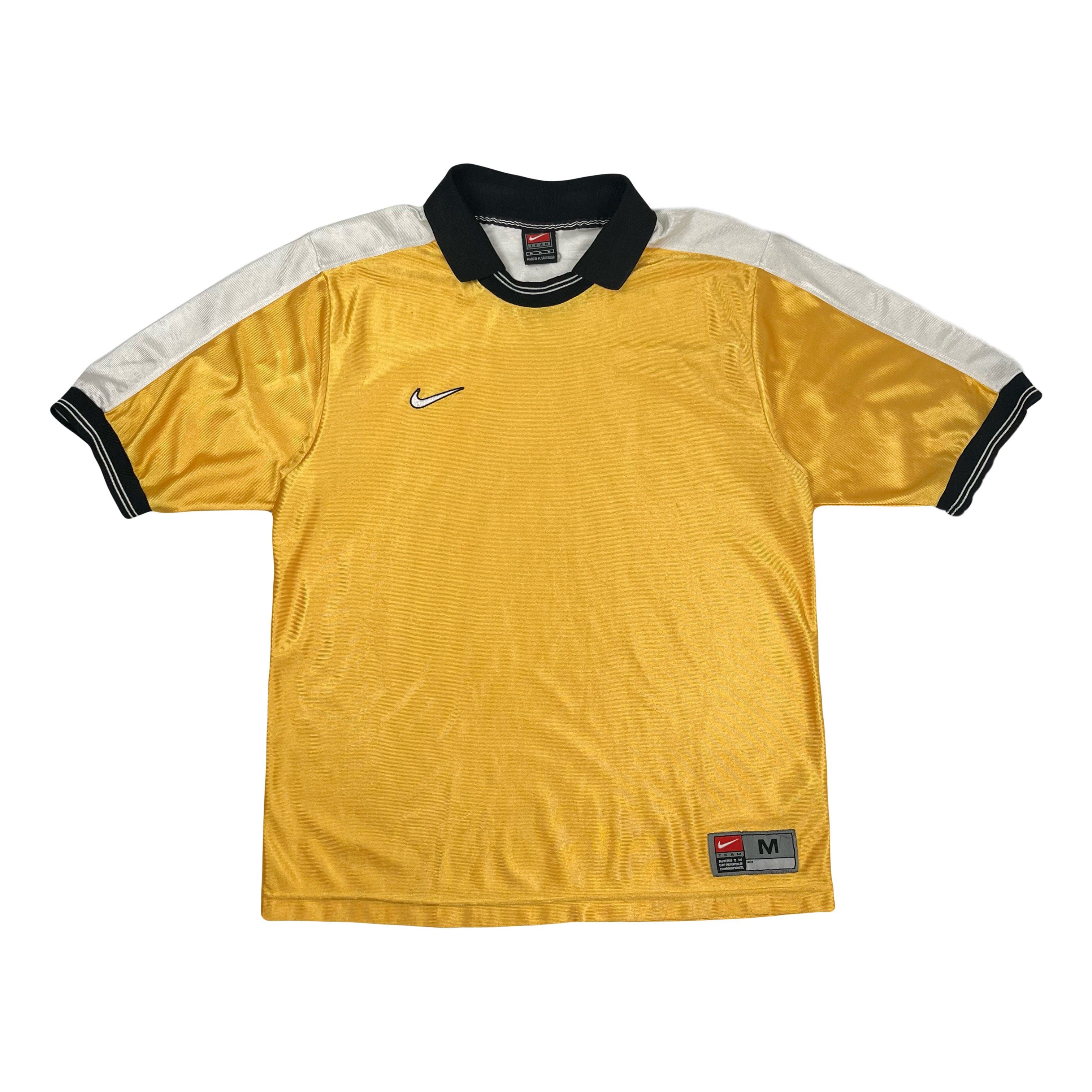 Nike Vintage Nike Mini Swoosh Collared Jersey M Size US M / EU 48-50 / 2 - 1 Thumbnail
