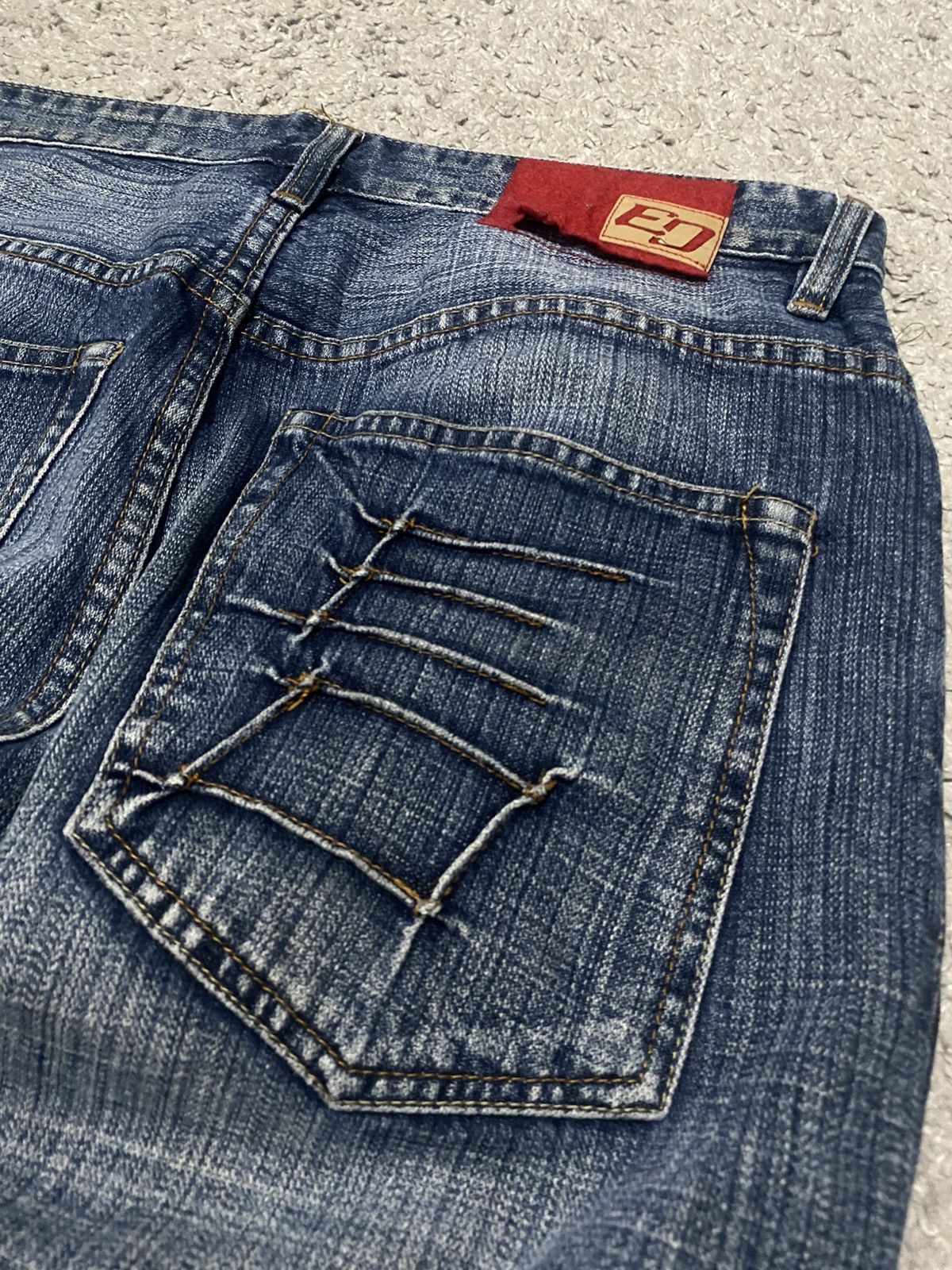 Japanese Brand × Vintage Etienne Ozeki Japanese Denim Pants Hybrid y2k drip swag vtg Size US 32 / EU 48 - 5 Thumbnail