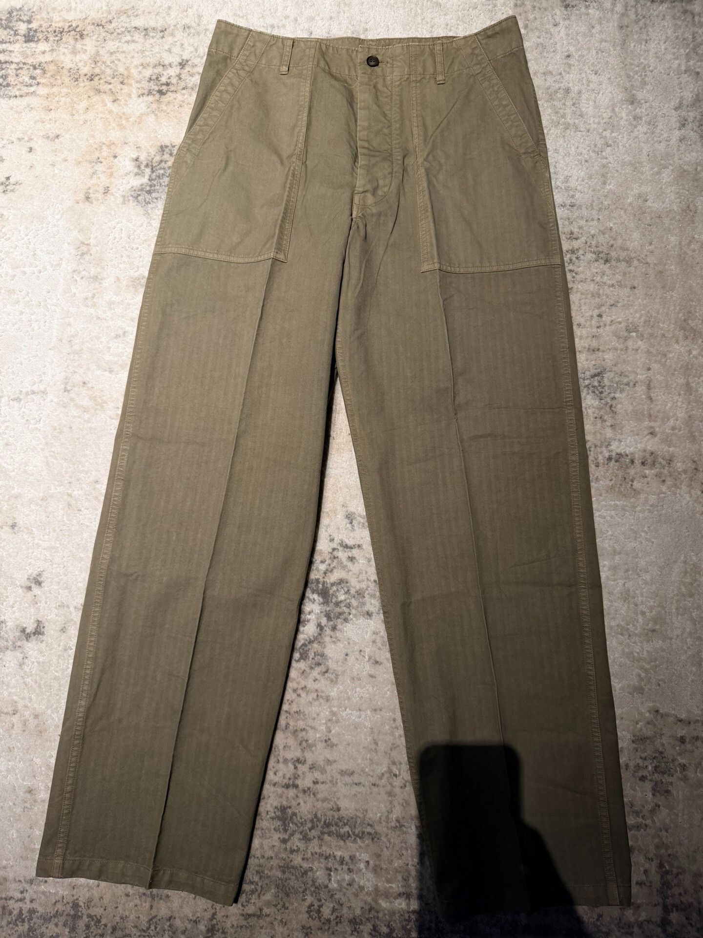 Visvim VISVIM Benning Pants Olive Military Style Size US 28 / EU 44 - 1 Thumbnail