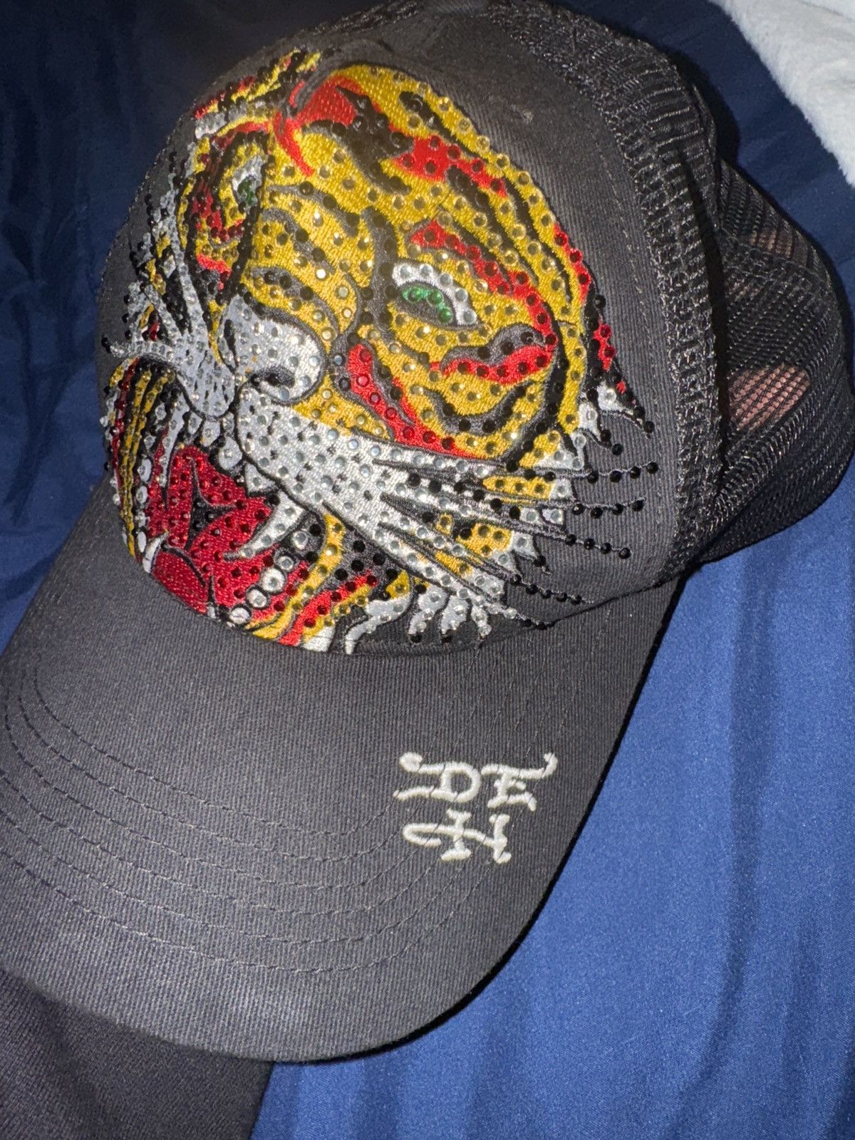 Ed Hardy Ed Hardy Tiger Hat Size ONE SIZE - 1 Thumbnail