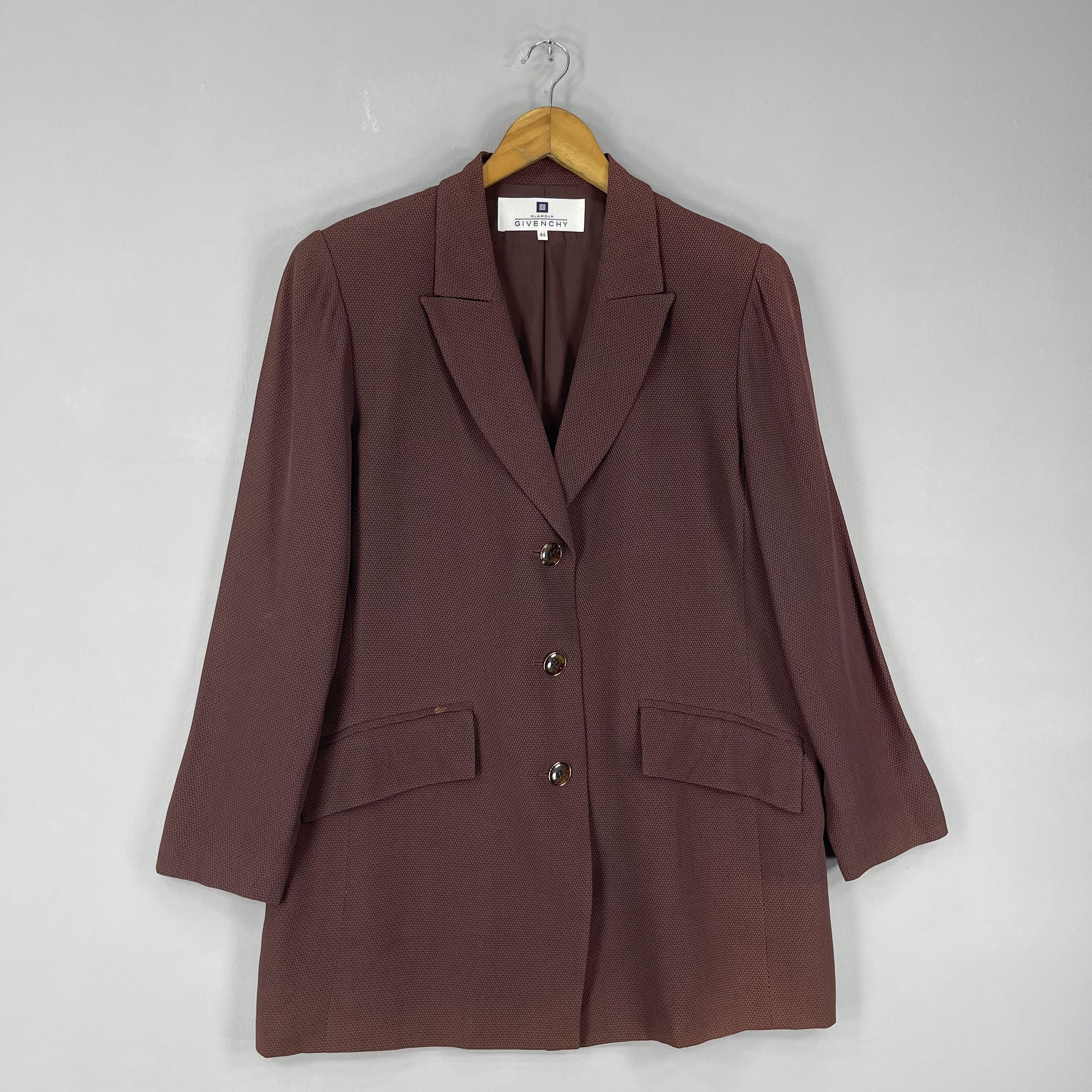 Givenchy Vintage 90's GIVENCHY Paris Sun Faded Blazer Style Jacket Size M / US 6-8 / IT 42-44 - 4 Thumbnail