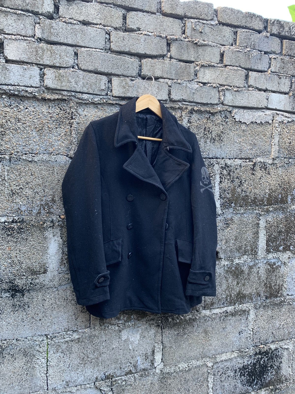 If Six Was Nine Vintage Roen X Semantic Design Wool Coat Size US M / EU 48-50 / 2 - 5 Thumbnail
