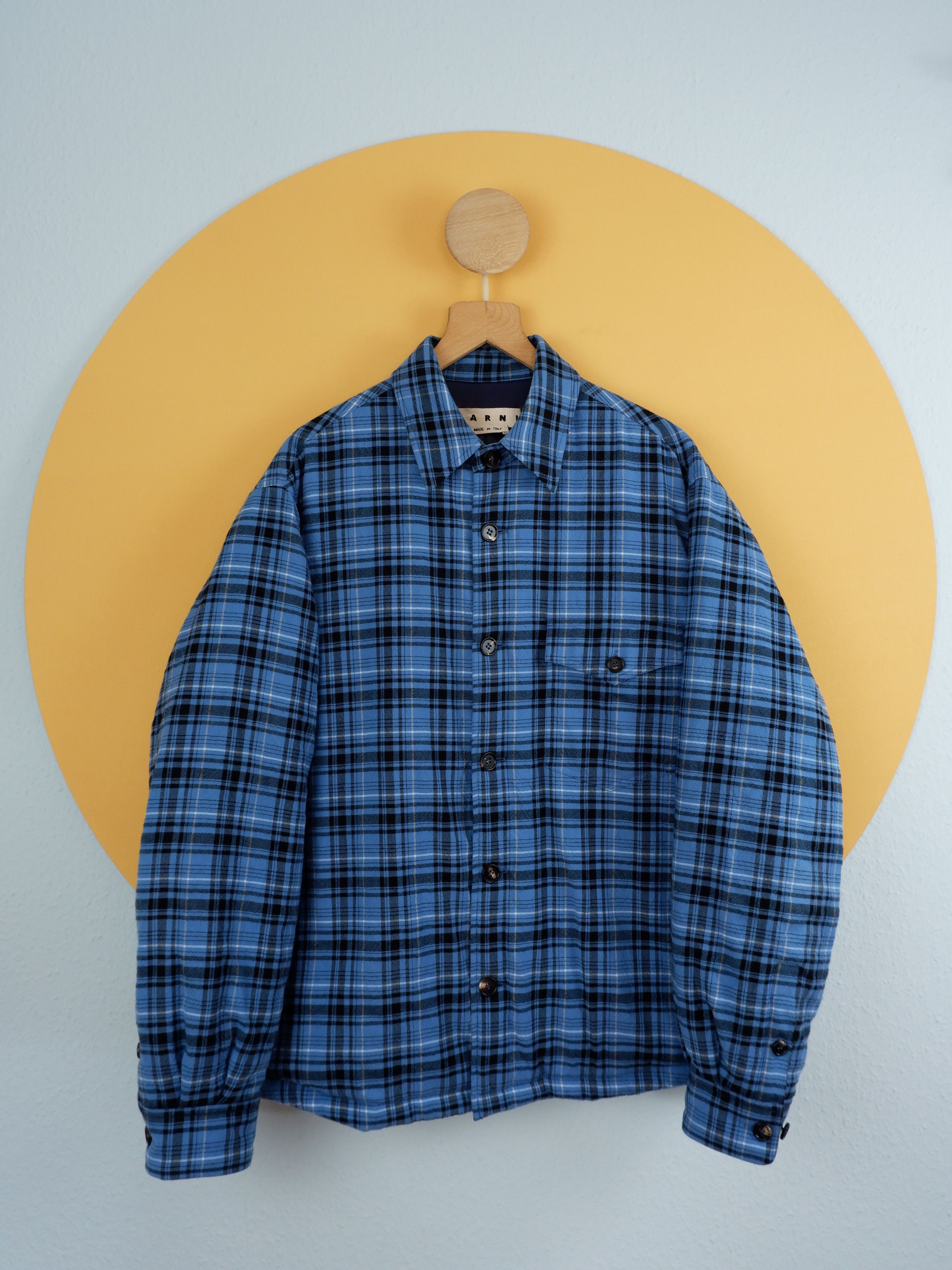 Marni Last drop! Marni padded checked shirt jacket SS21 | Grailed