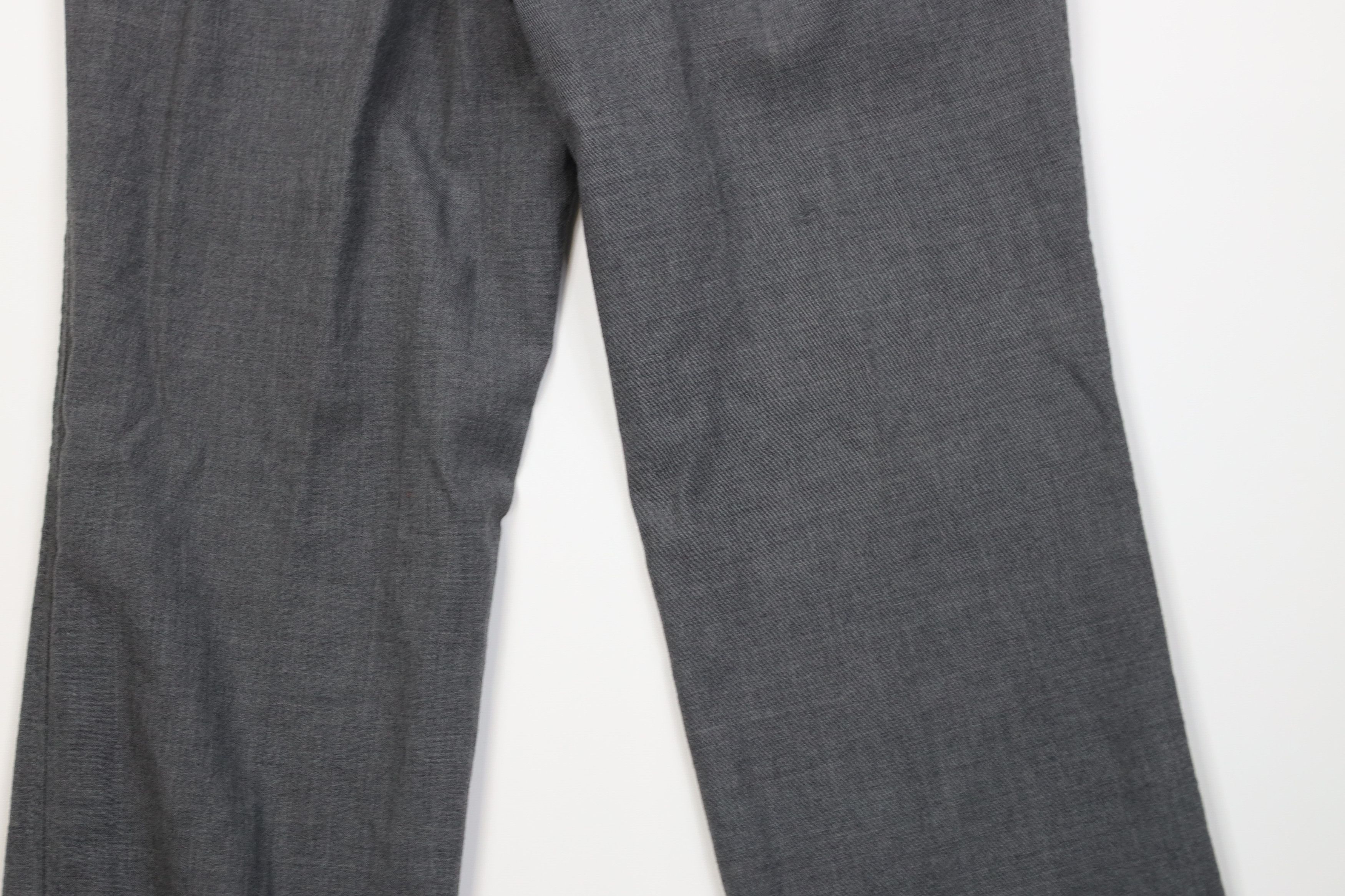 Ralph Lauren Vintage 70s Ralph Lauren Knit Wide Leg Chino Pants Gray USA Size US 34 / EU 50 - 13 Thumbnail