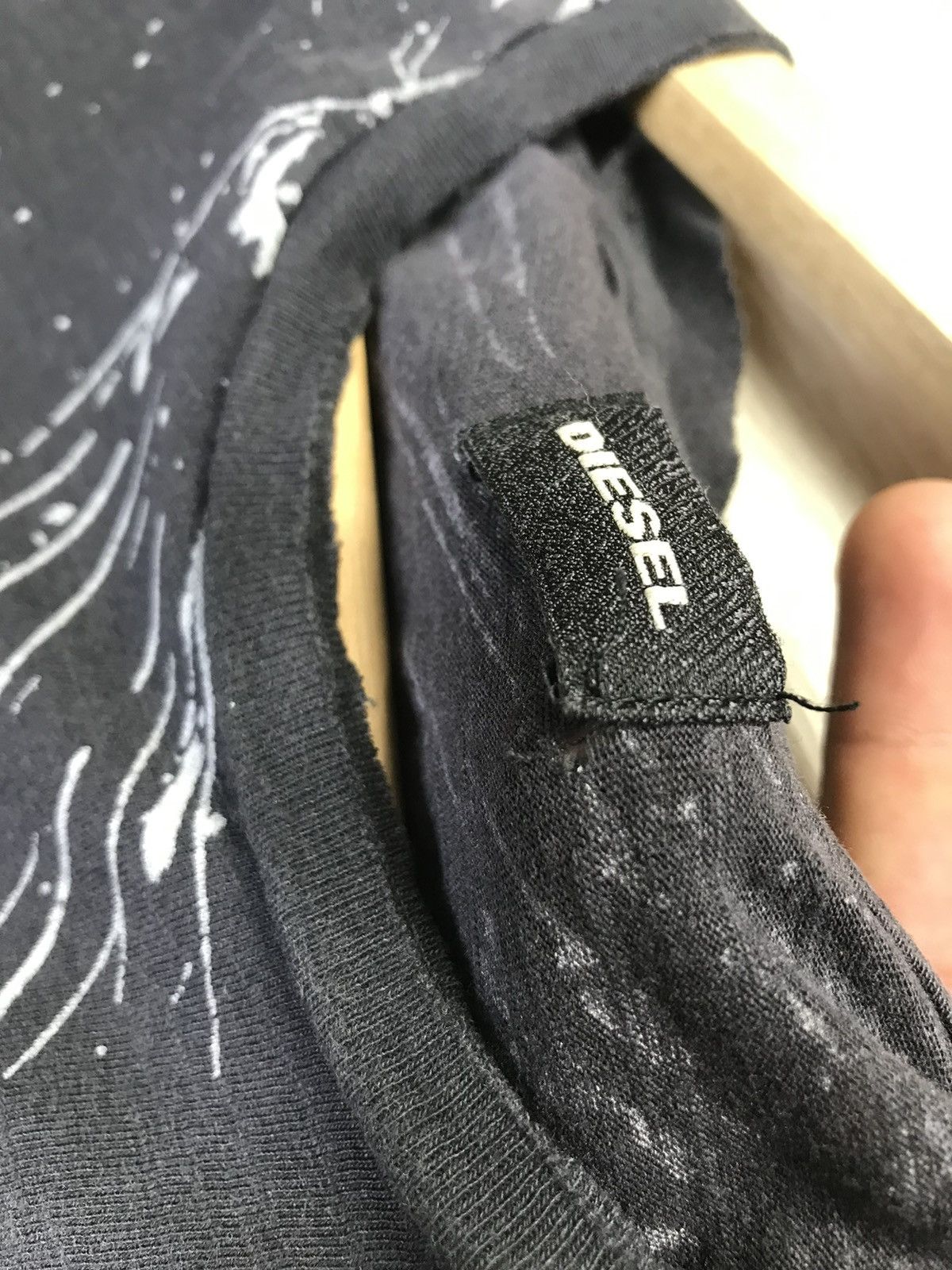 Diesel × Vintage Diesel Sebs Superior Graphic Tee Shirt Eagle Phoenix Y2K Size US XL / EU 56 / 4 - 7 Thumbnail