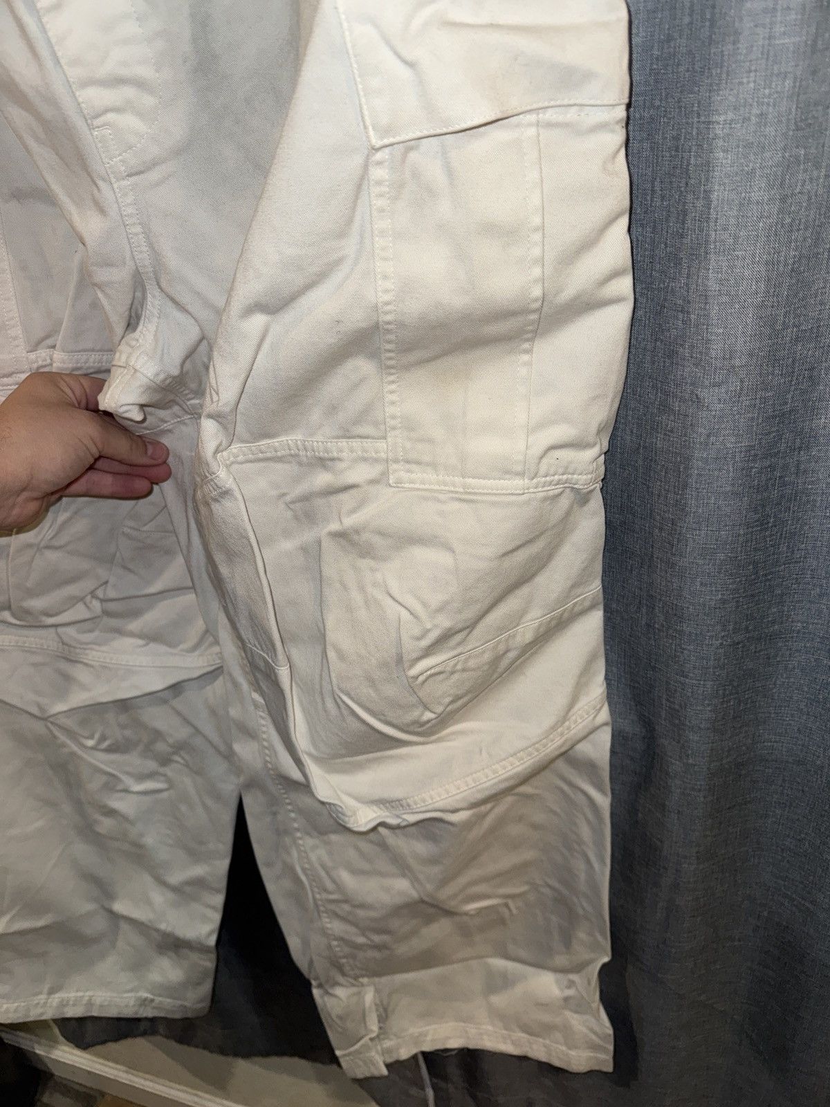 Balenciaga Balenciaga Kick Cargos white Size US 36 / EU 52 - 4 Thumbnail