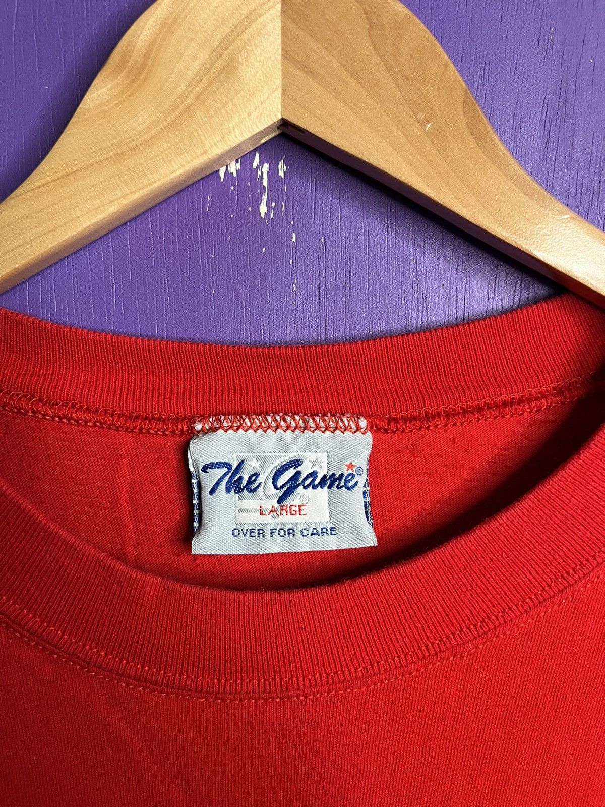 Vintage Vintage 90s The game Nebraska logo long-sleeve t-shirt Size US L / EU 52-54 / 3 - 4 Thumbnail