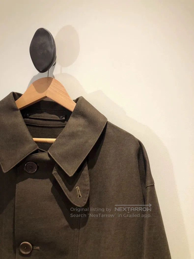 A.PRESSE A.PRESSE Motorcycle Half Coat in Olive Green. Size US L / EU 52-54 / 3 - 3 Thumbnail