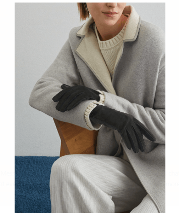 o1srvl11e0424 Jacqueline Gloves in Black