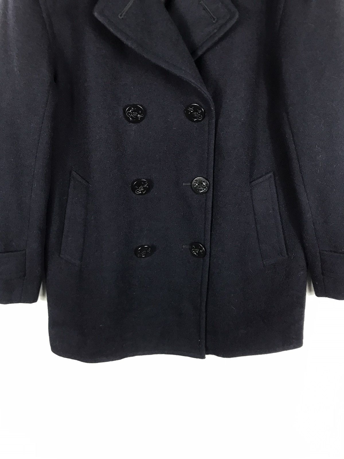 Vintage ⚡️Vintage S.Wonder Wool Double Breast Peacoat Jacket Size US L / EU 52-54 / 3 - 5 Thumbnail