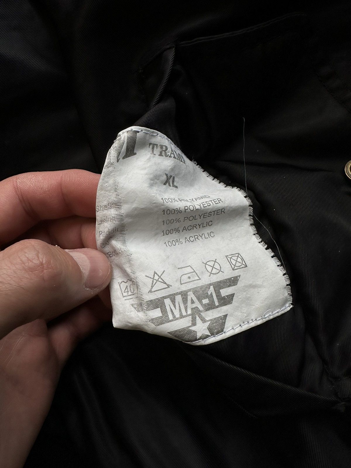 Vintage Vtg 90s USAF RT Industries M1 Reversible Bomber Jacket XL Size US XL / EU 56 / 4 - 10 Thumbnail