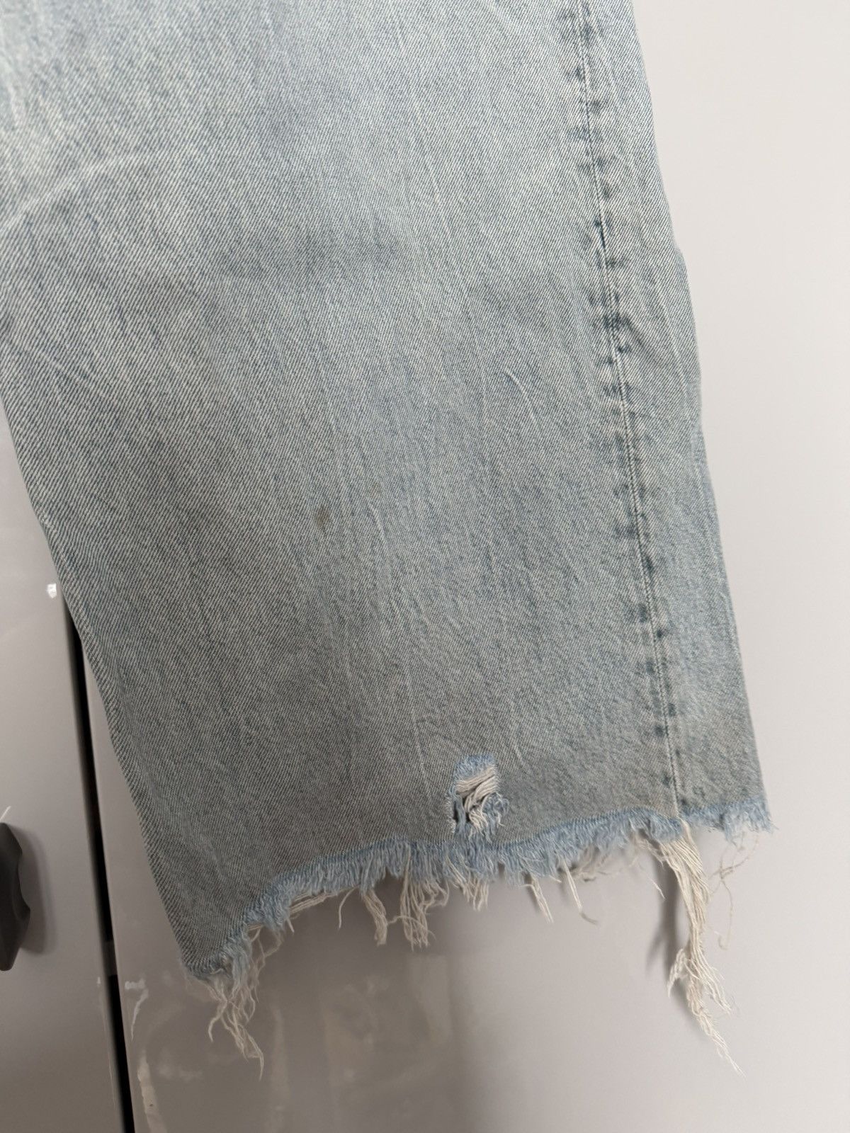 Acne Studios Acne Studios 2023M FN Delta trashed distressed denim pants Size US 29 - 5 Thumbnail