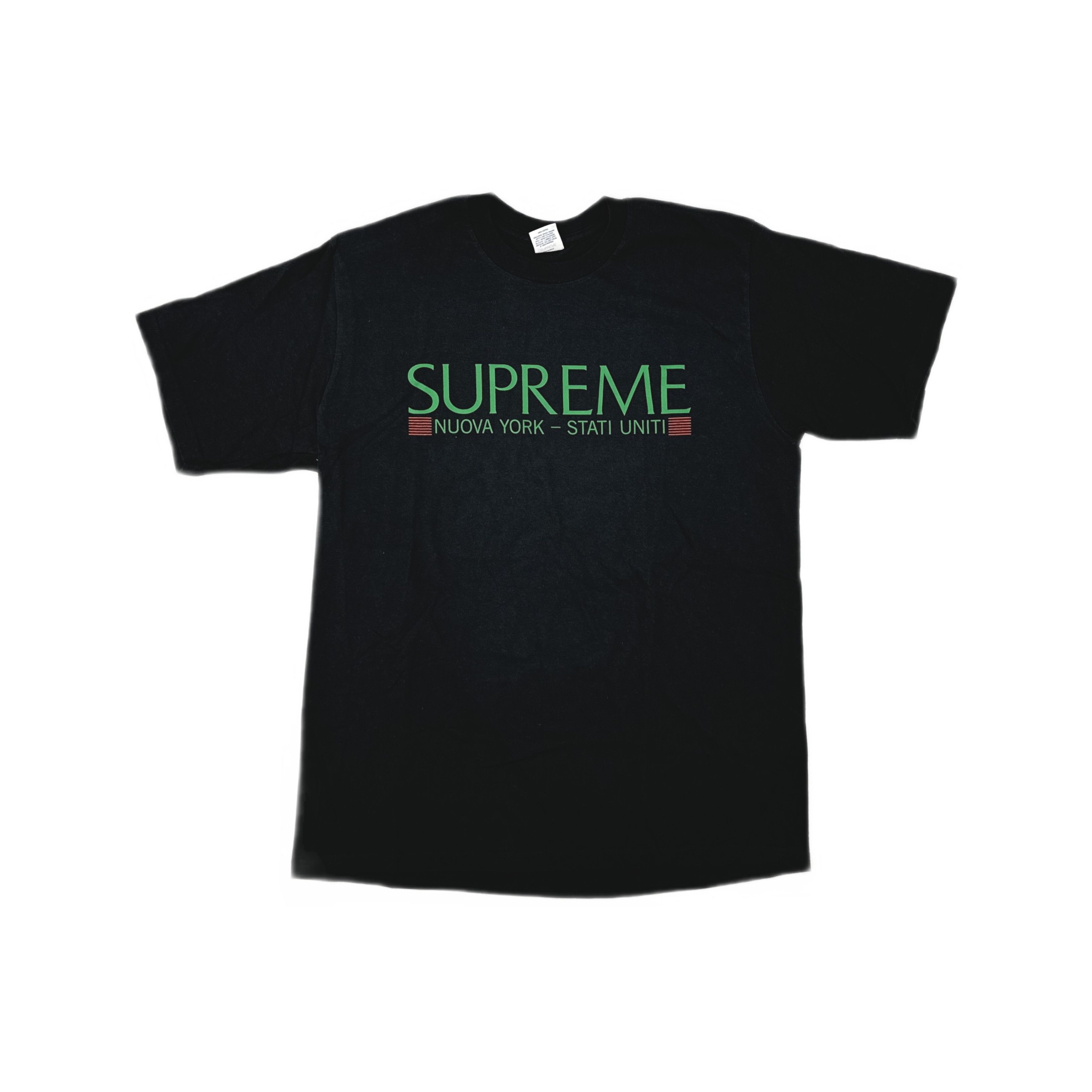 Supreme Supreme Nuova York Logo T-Shirt Size L Size US L / EU 52-54 / 3 - 1 Thumbnail