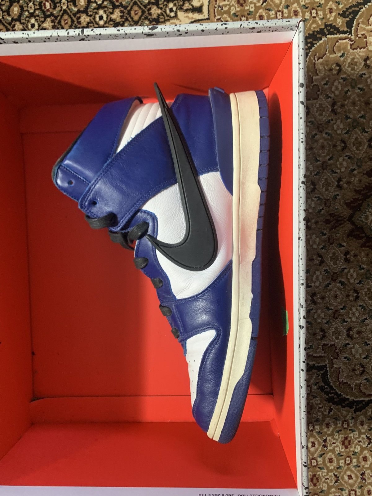 Ambush Design × Nike Ambush X Nike dunk high royal blue Size US 12 / EU 45 - 3 Thumbnail