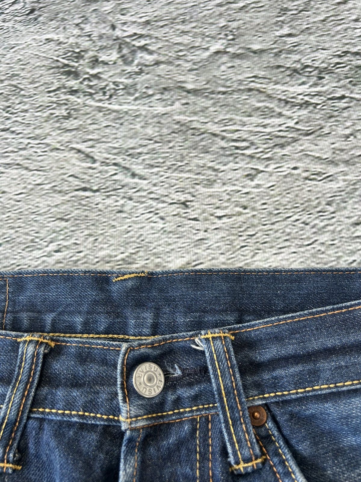 Evisu Evisu jeans daicock big logo gold selvedge denim Japan Size US 28 / EU 44 - 8 Thumbnail