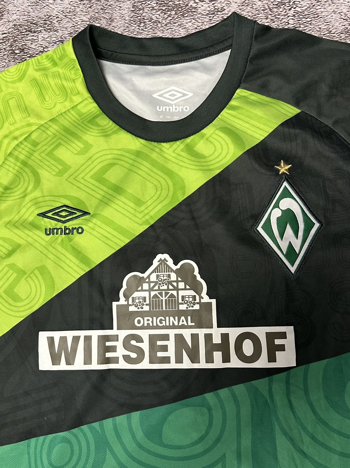 Umbro Umbro 2018 Werder Bremen Klaassen Soccer Jersey Mens Size S Size US S / EU 44-46 / 1 - 2 Thumbnail