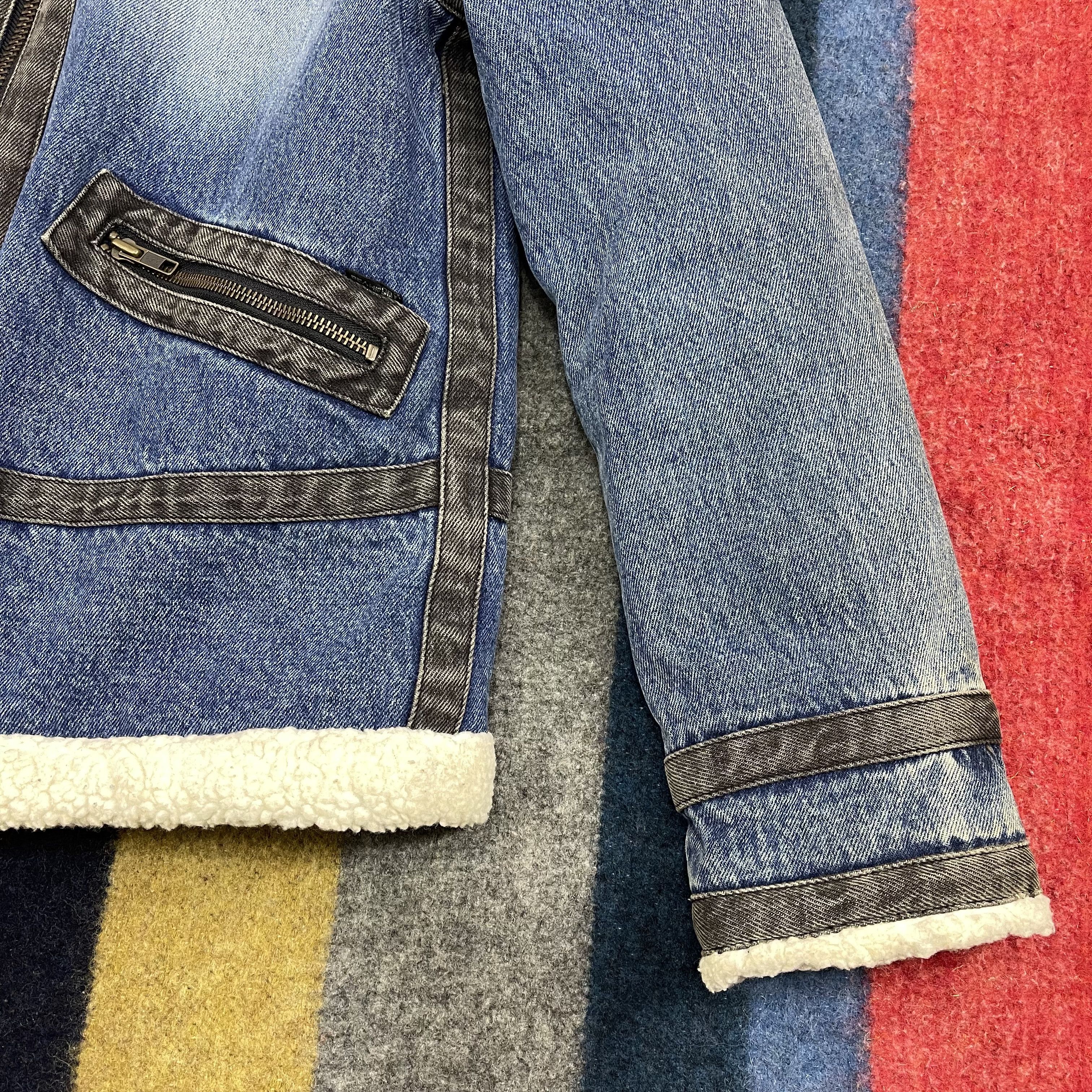 Beams Plus BEAMS BOY Denim Jacket / Fur Jacket #2374-03 Size US S / EU 44-46 / 1 - 5 Thumbnail