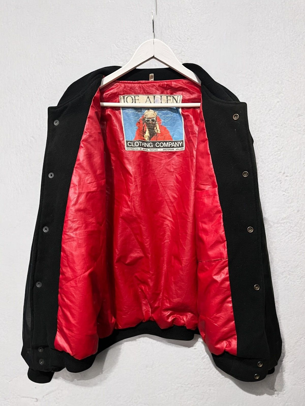 Vintage VINTAGE USA GIANTS VARSITY BOMBER JACKET WOOL MA1 JOE ALLEN Size US L / EU 52-54 / 3 - 4 Thumbnail