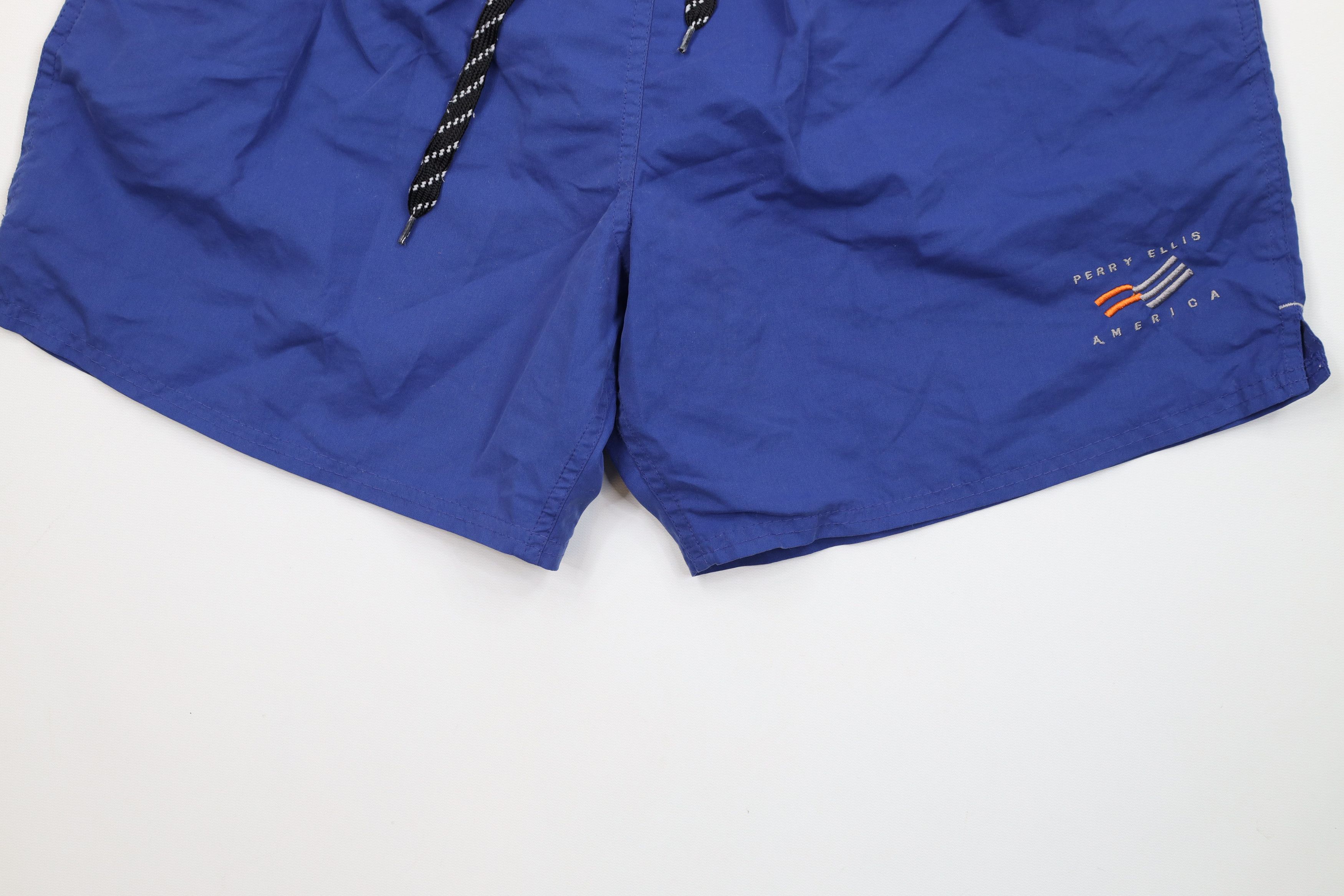 Vintage Vintage 90s Perry Ellis America Spell Lined Shorts Trunks Size US 34 / EU 50 - 4 Thumbnail