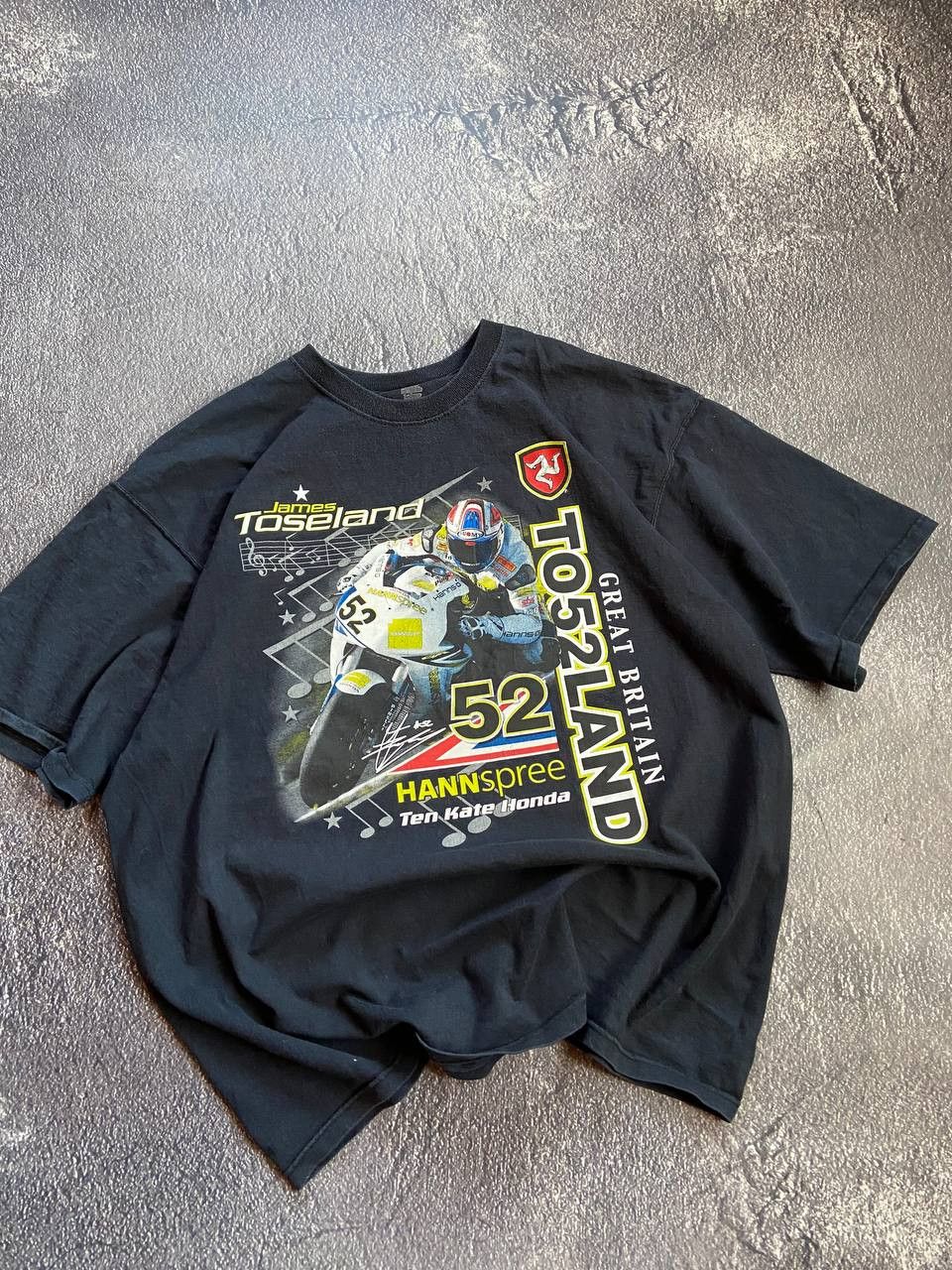Vintage Vintage Honda James Toseland To52Land t shirt Size US XL / EU 56 / 4 - 1 Thumbnail