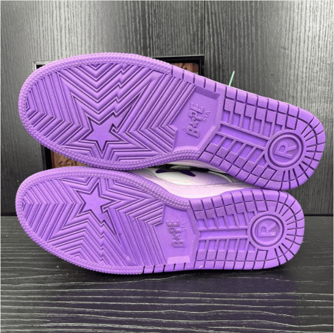 Bape ABATHINGAPE low cut board shoes for men Size US 9 / EU 42 - 4 Thumbnail