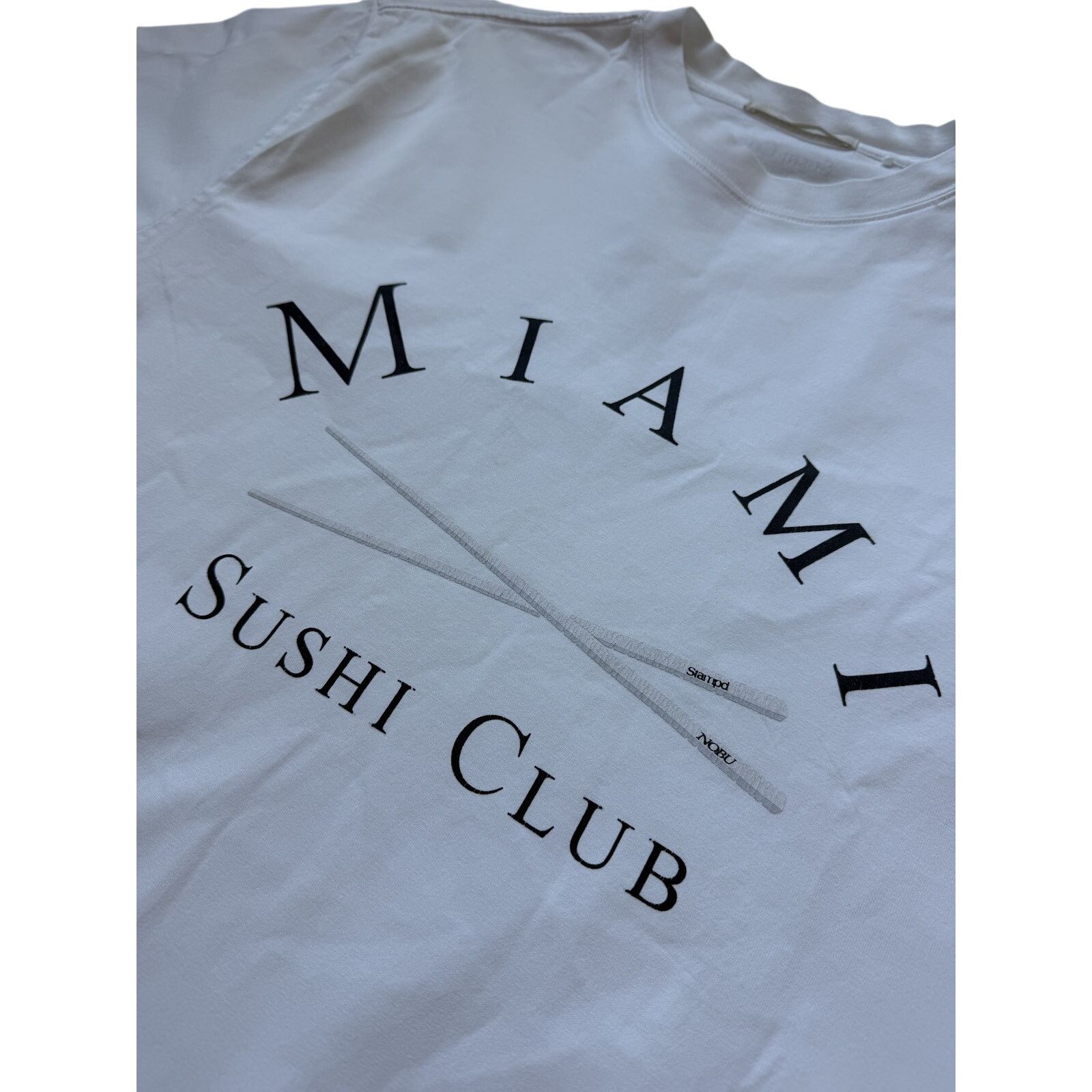 Stampd Stampd Miami Sushi Club MMSC Relaxed T-Shirt White Size US XL / EU 56 / 4 - 2 Thumbnail