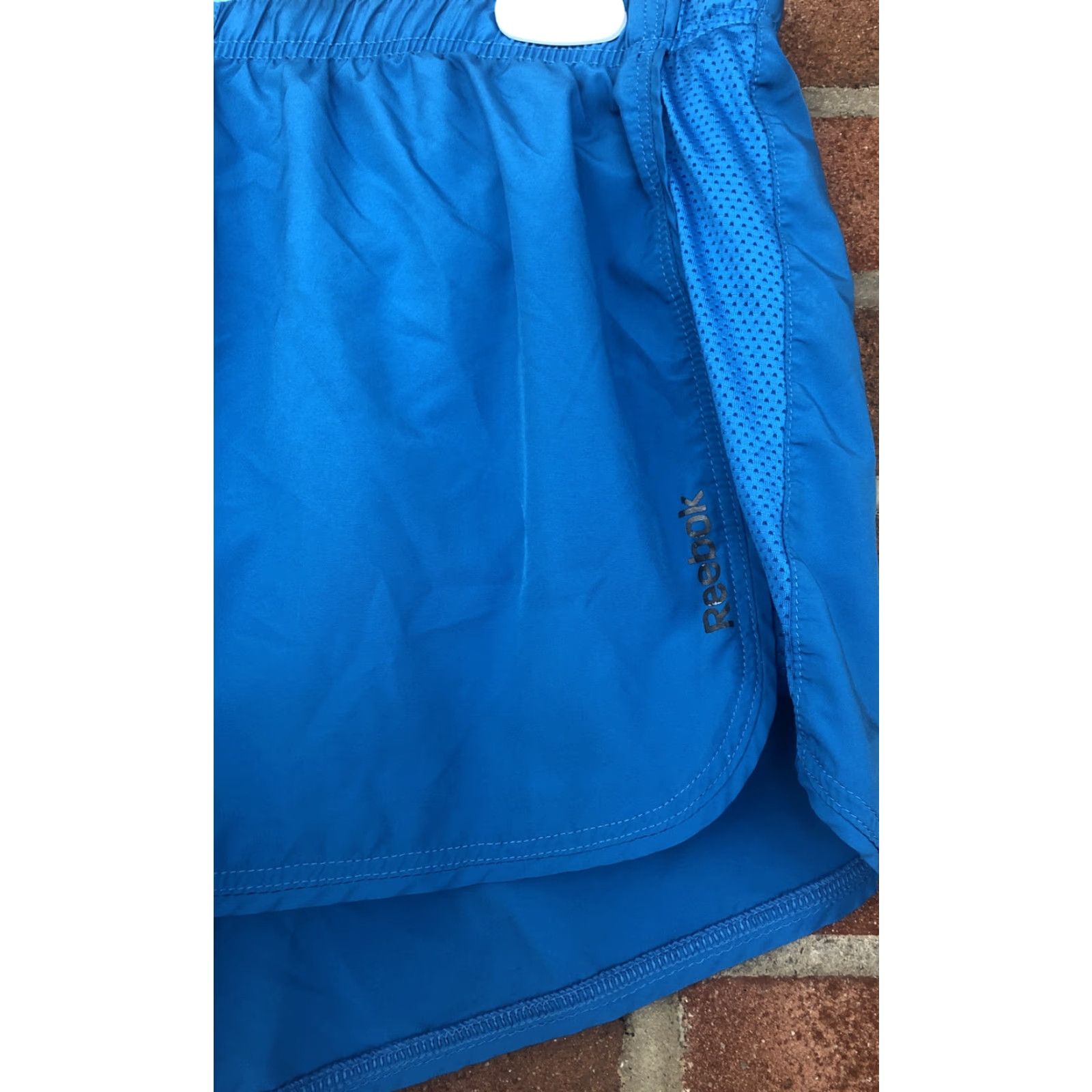 Reebok Reebok Shorts Athletic Small S Womens Blue Lined Running Gym Size 28" / US 6 / IT 42 - 2 Thumbnail