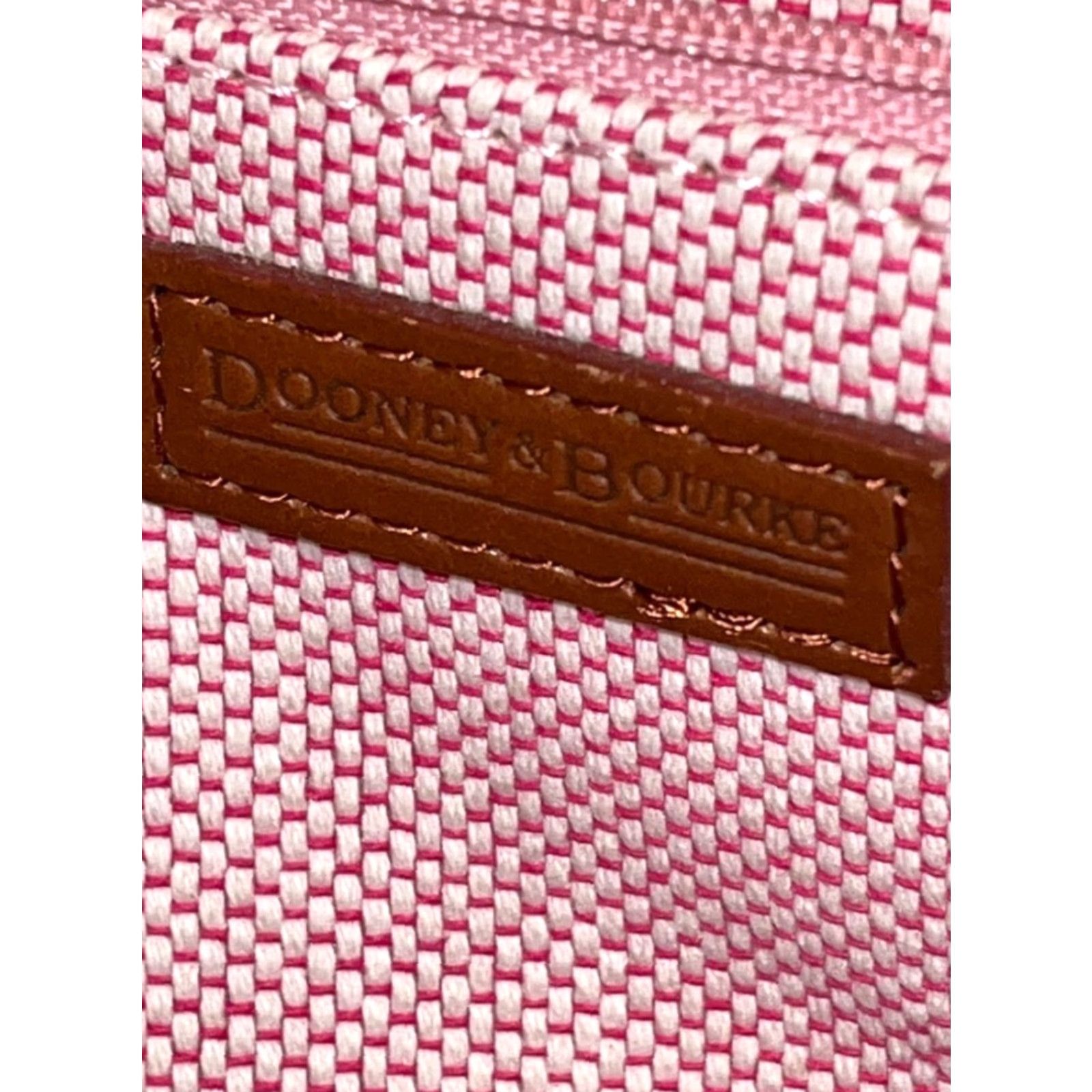 Dooney & Bourke VINTAGE Dooney & Bourke Monogram Canvas Leather Tote Shoulder Bag Crossbody Size ONE SIZE - 7 Thumbnail