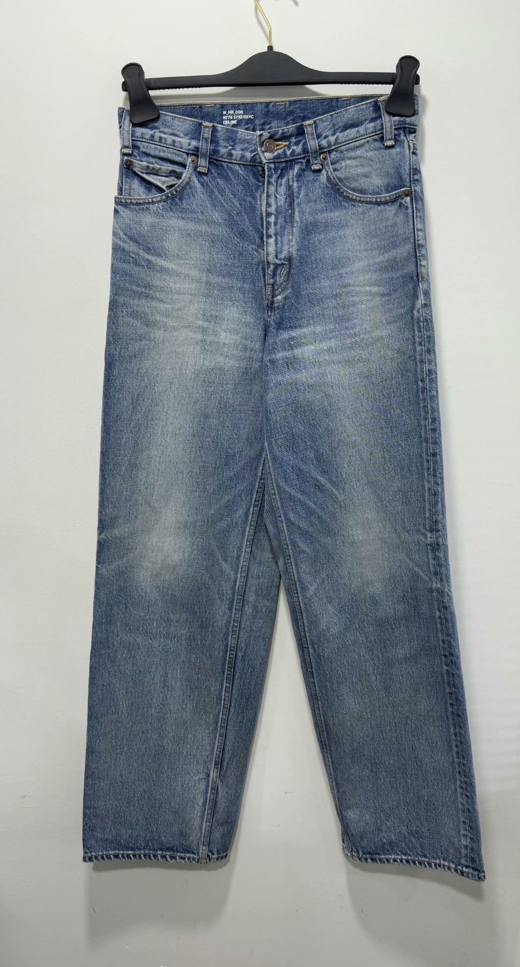 Celine Celine Washed Blue Jeans Size 27 Size 27" / US 4 / IT 40 - 1 Thumbnail
