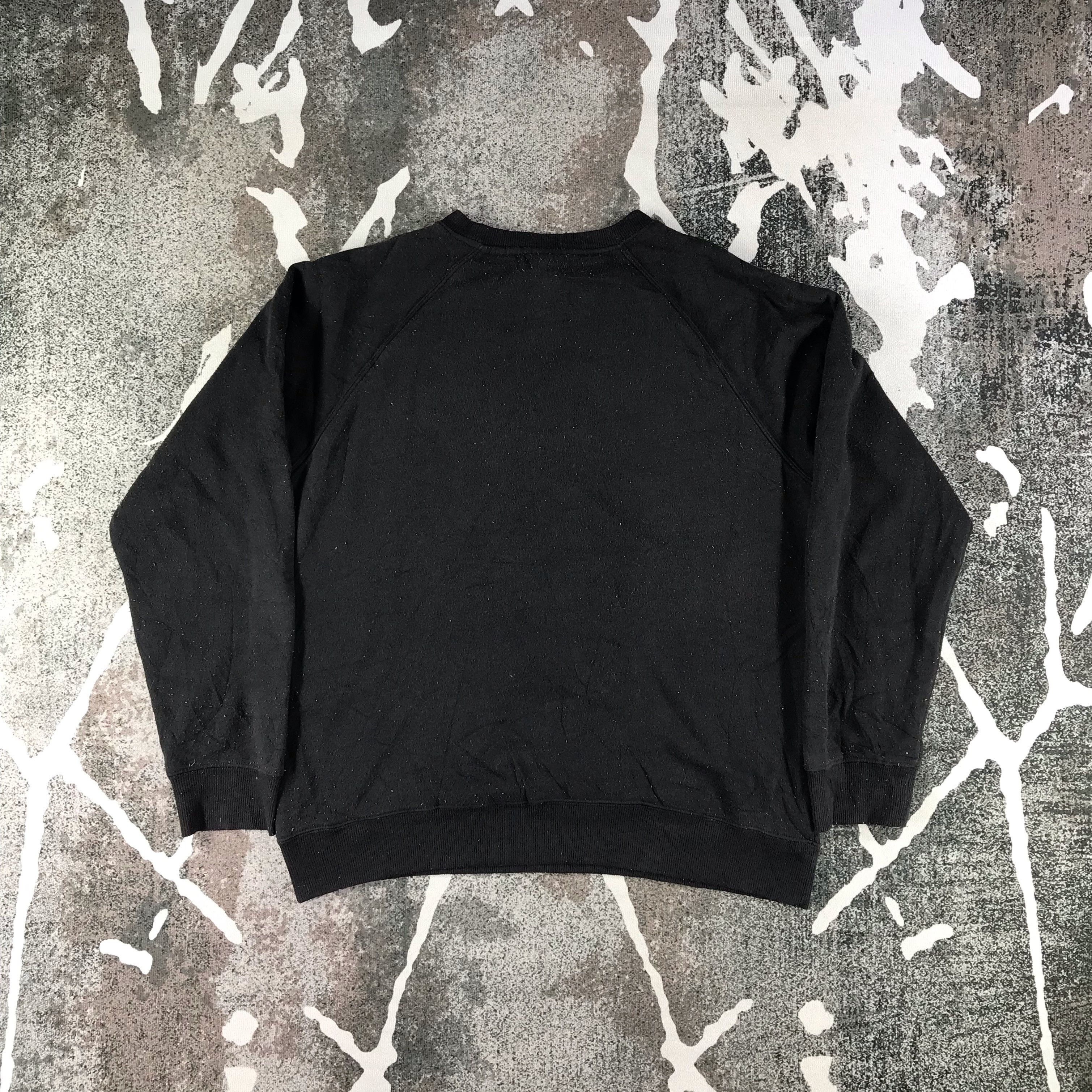 Converse Converse All Star Sweatshirt Big Logo Spell Out Jumper F240 Size US L / EU 52-54 / 3 - 2 Thumbnail