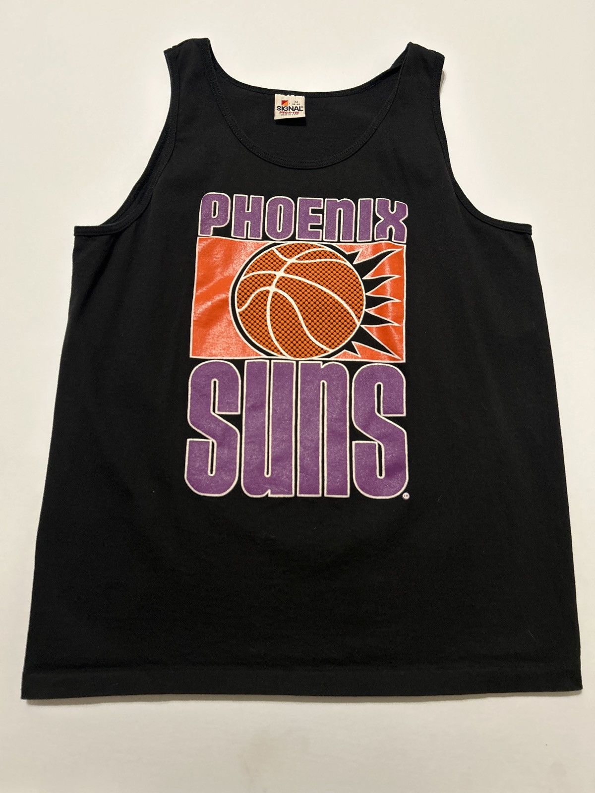 Signal Sport Vintage 90s Phoenix Suns Men’s Signal Sports Black Tank Top Size US M / EU 48-50 / 2 - 1 Thumbnail