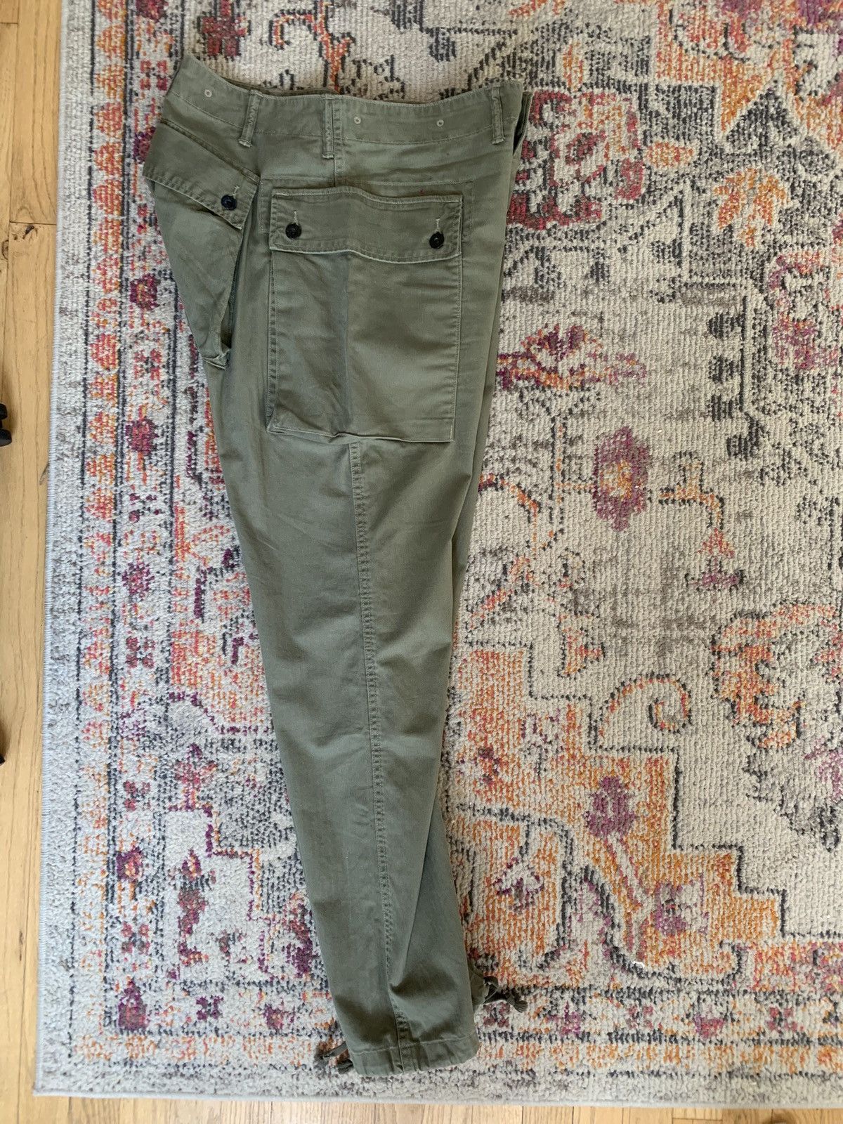 Ralph Lauren Vintage Polo Ralph Lauren Olive Green HBT P-44 Monkey Pants Size US 31 - 3 Thumbnail