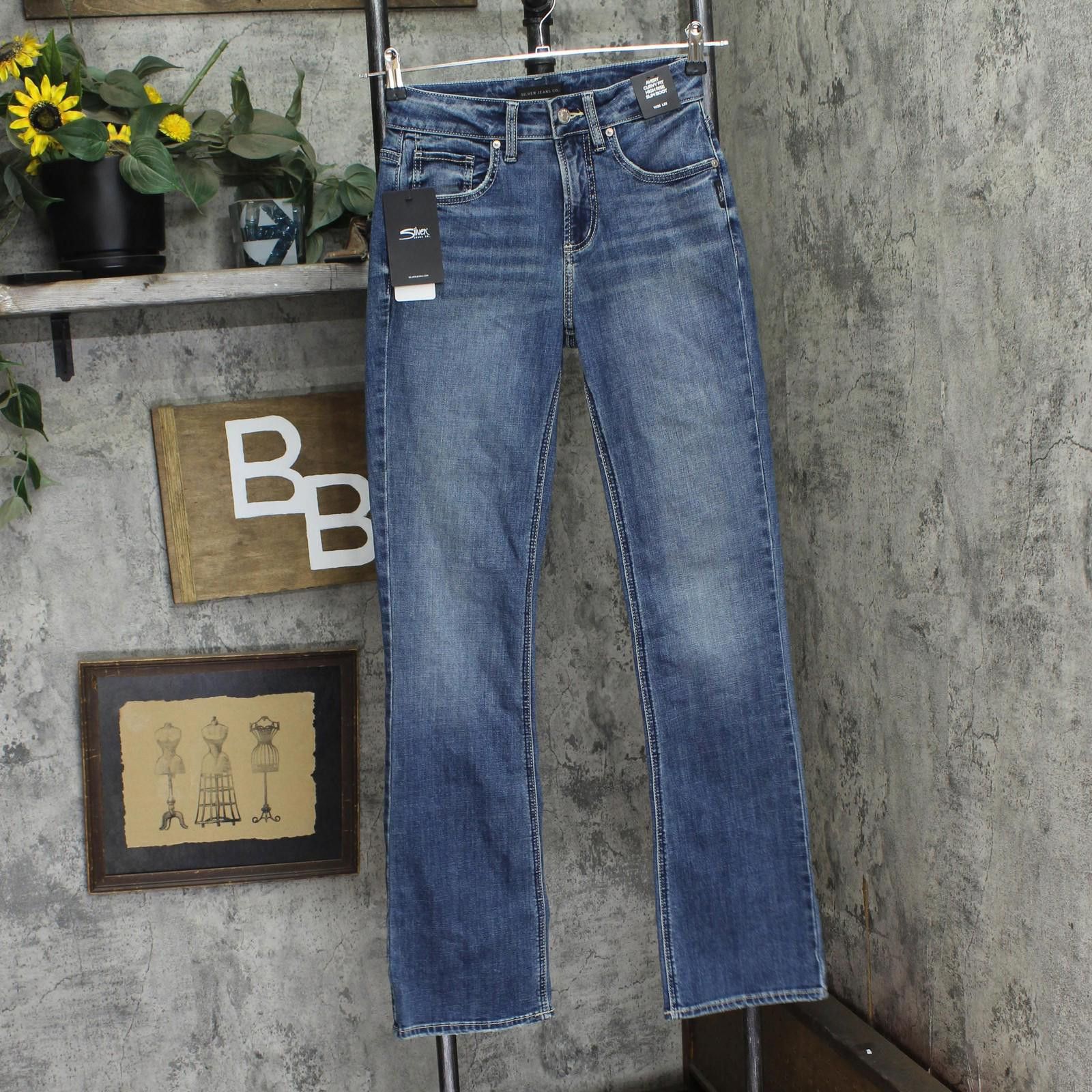 Silver Jeans Co. Nwt Silver Jeans Co. Slim Bootcut Jeans Indigo Blue 26x33 Size 26" / US 2 / IT 38 - 1 Thumbnail