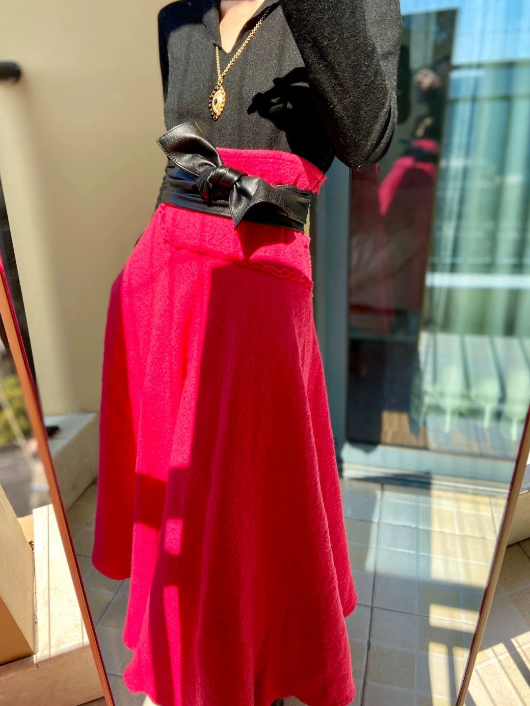 Yohji Yamamoto Yohji Yamamoto Runway Asymmetric Skirt Size 26" / US 2 / IT 38 - 1 Thumbnail