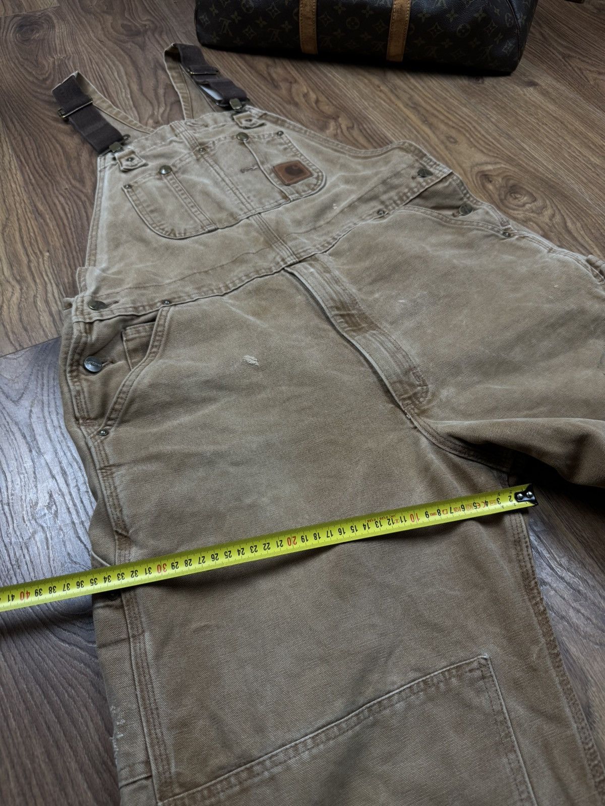 Carhartt Vintage overall jeans Carhartt original casual skate item Size US 39 - 7 Thumbnail