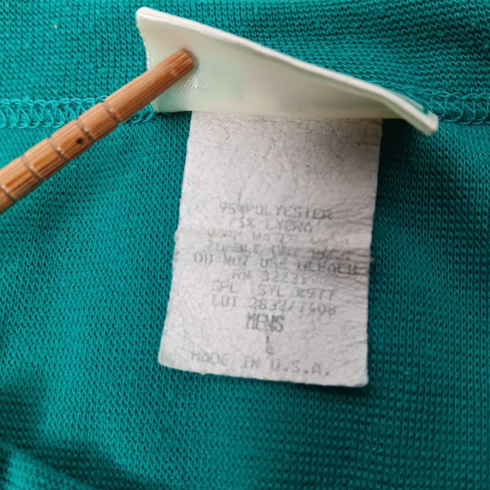 Vintage LL Bean Baselayer Shirt Men L Green Long Sleeve Polyester Lycra USA Vintage Baselayer Shirt Slim Fit Crew Neck Pullover Activewear (Shirt) Size US L / EU 52-54 / 3 - 5 Thumbnail