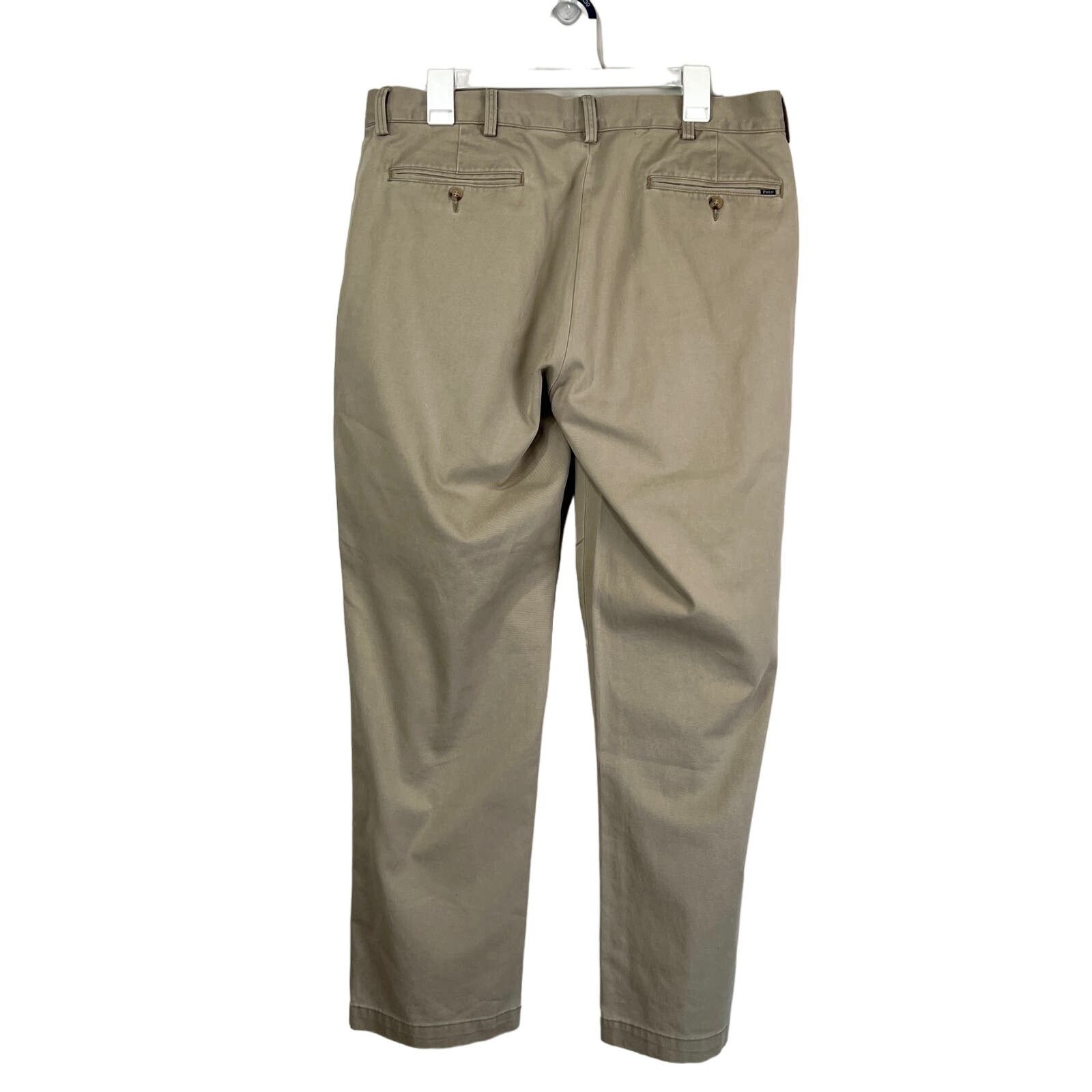 Polo Ralph Lauren Vintage 90s Polo Ralph Lauren Khaki Trousers Pants Size US 35 - 7 Thumbnail