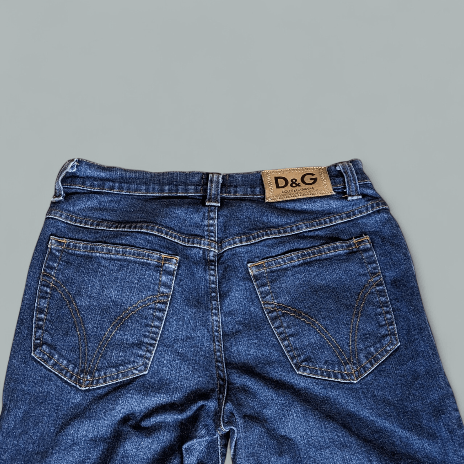 Dolce & Gabbana Vintage D&G Dolce & Gabbana Bootcut Flare Jeans 30/44 Y2K Size 30" / US 8 / IT 44 - 12 Thumbnail