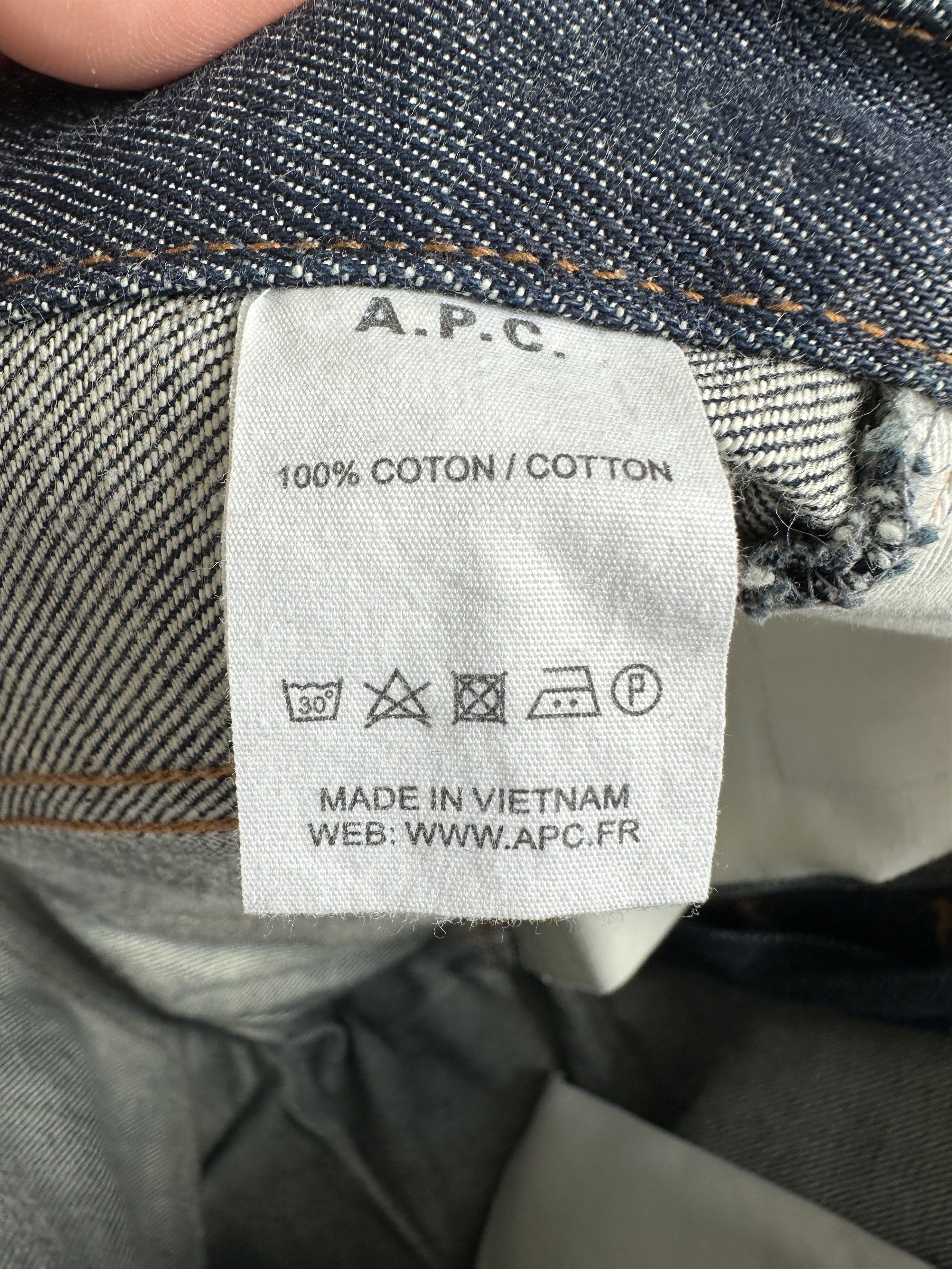 A.P.C. A.P.C. Petit Standard Selvedge Denim Size US 30 / EU 46 - 4 Thumbnail
