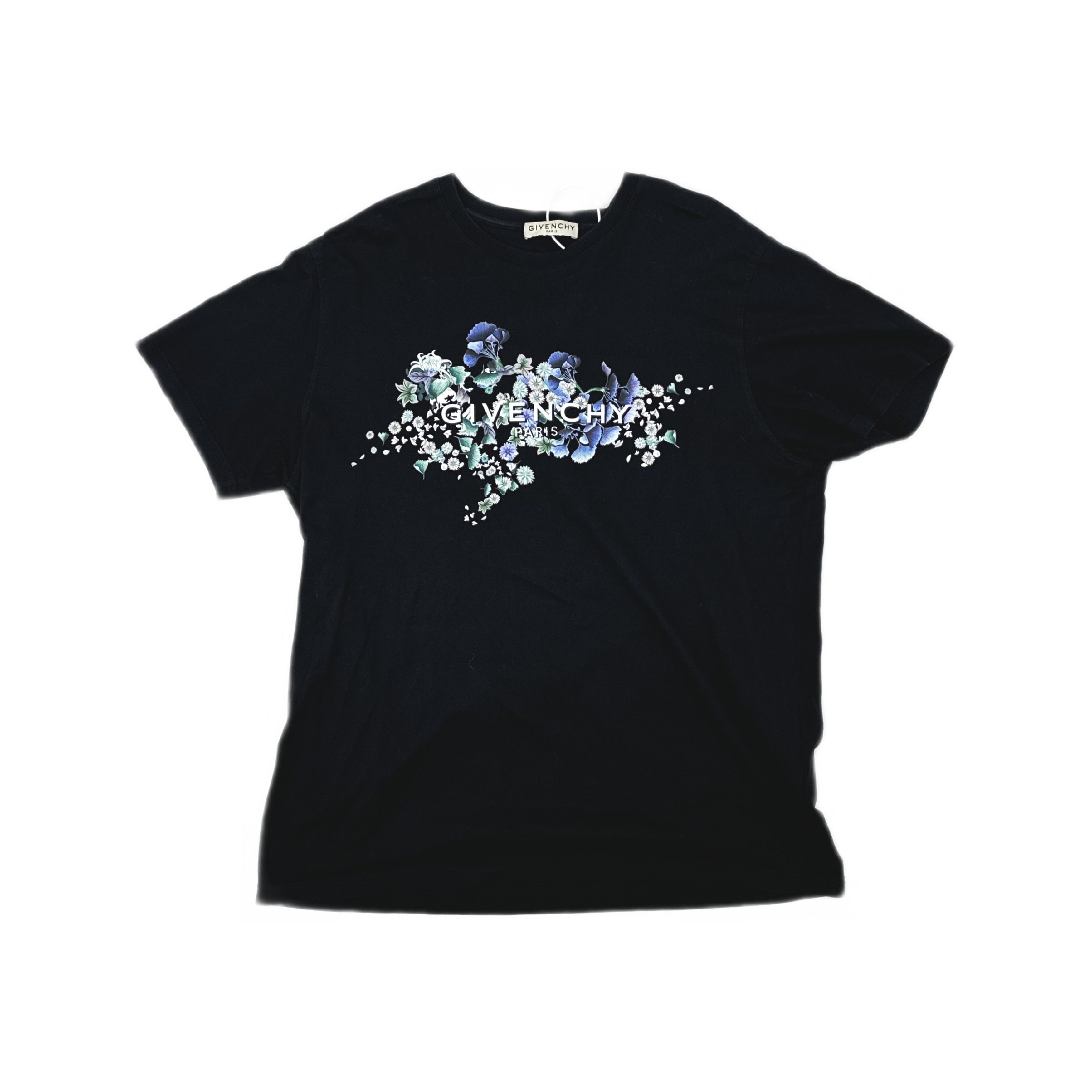Givenchy Givenchy Floral Logo T-Shirt Size M Size US M / EU 48-50 / 2 - 1 Thumbnail
