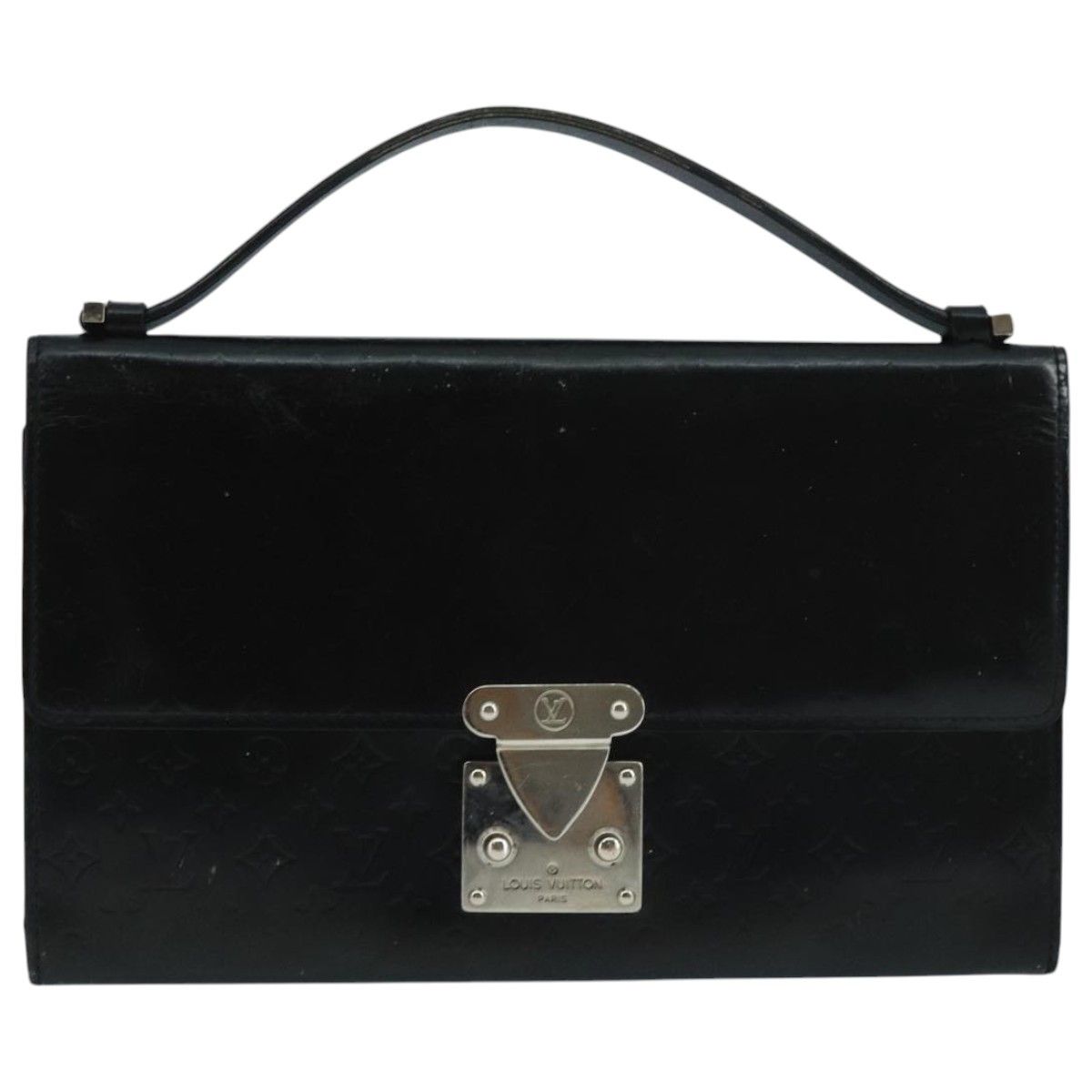 Louis Vuitton Anushka Black Leather Clutch Bag (Pre-Owned) Size ONE SIZE - 1 Thumbnail