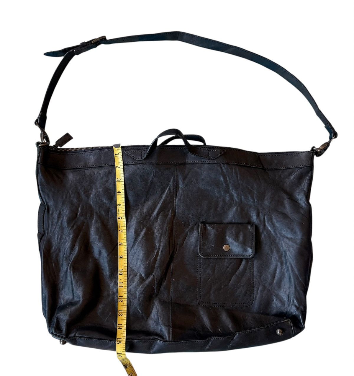 Japanese Brand WINDY WEEDS Style Maison Martin Margiela 3way leather Bag Size ONE SIZE - 3 Thumbnail