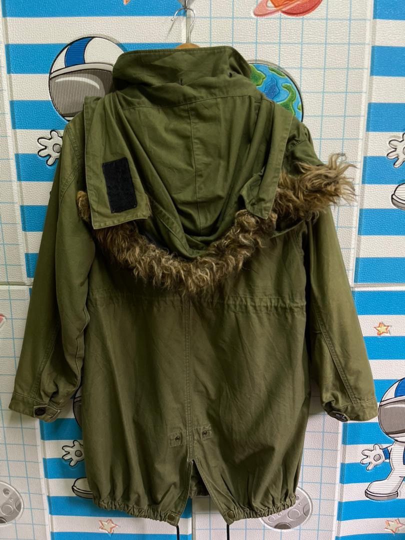 Vintage WORLD WIDE LOVE! M-65 Field Parka Olive Green Size 1 Size US M / EU 48-50 / 2 - 2 Thumbnail
