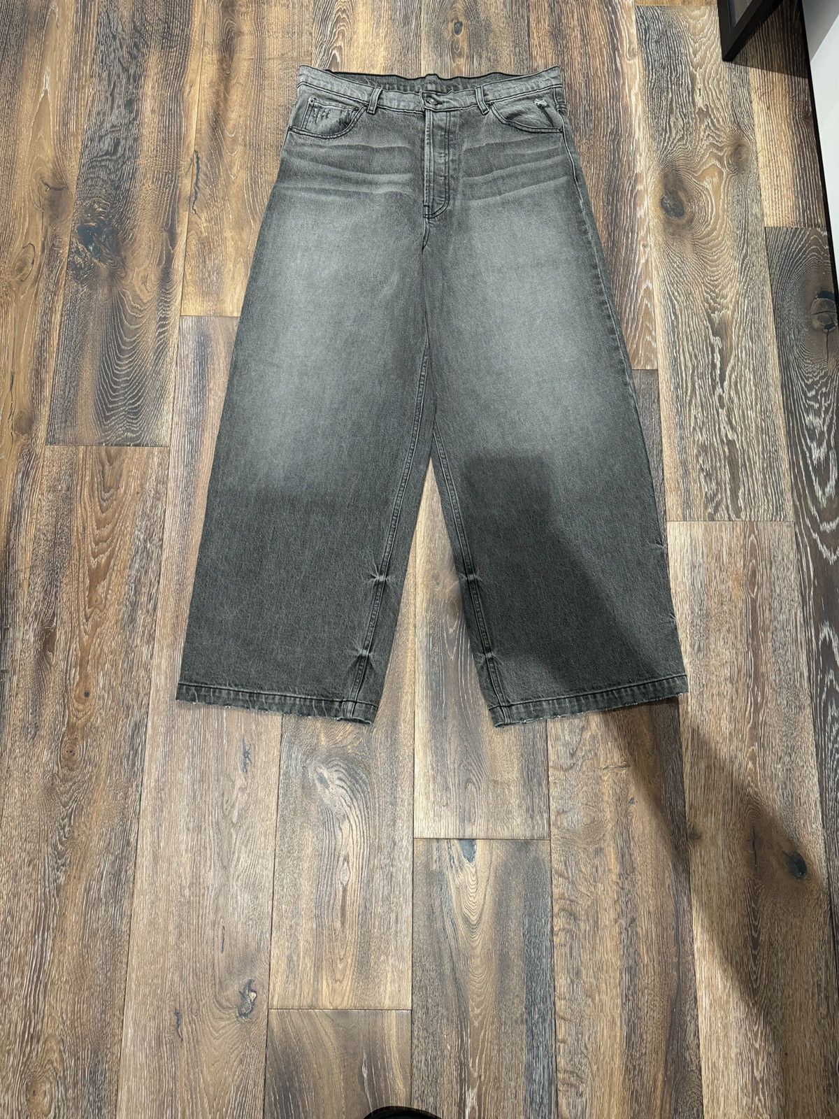 K-Two Studios KTWO STUDIOS GREY BAGGY DENIM | Grailed