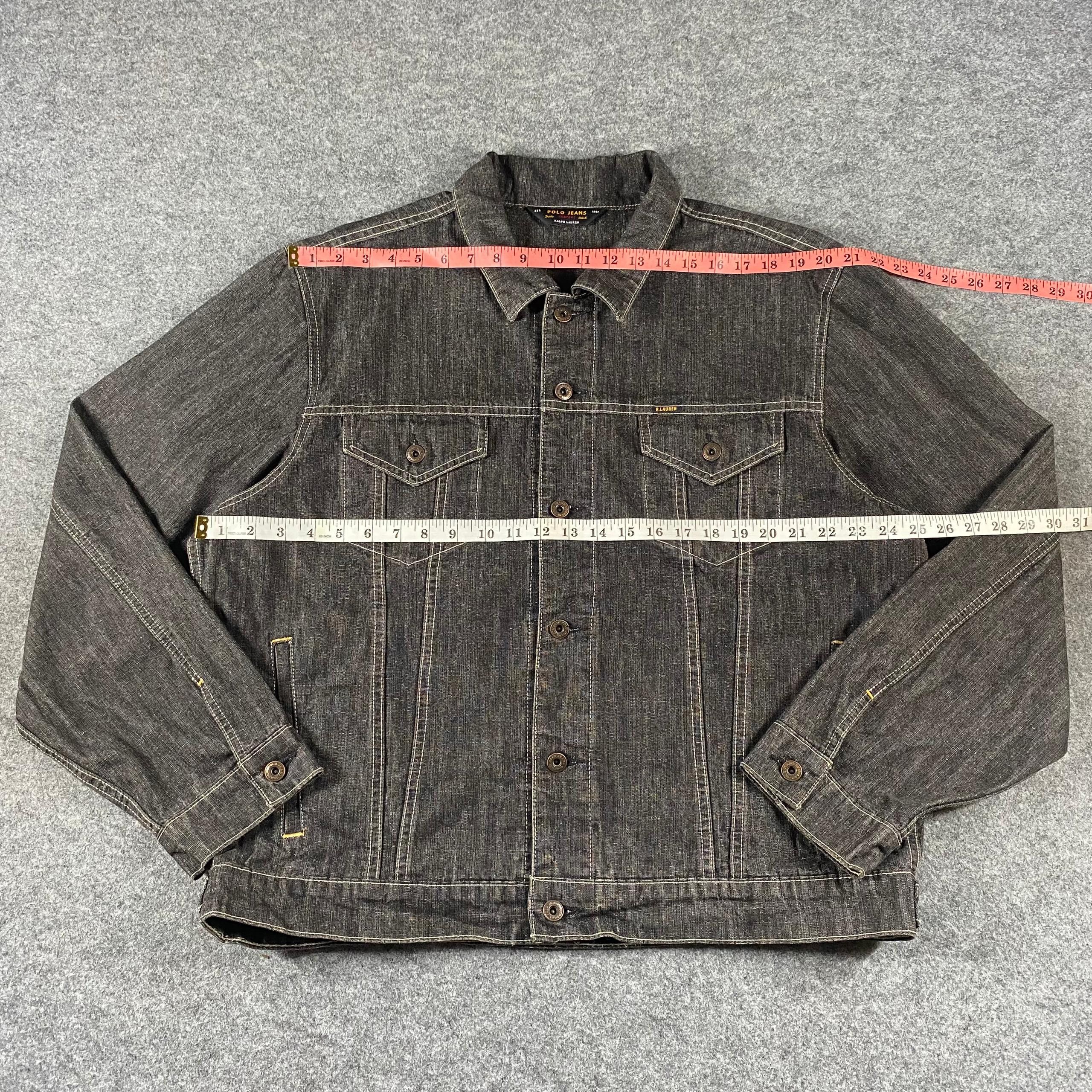 Polo Ralph Lauren Vintage 90s Polo Ralph Lauren Denim Jacket Size US L / EU 52-54 / 3 - 6 Thumbnail